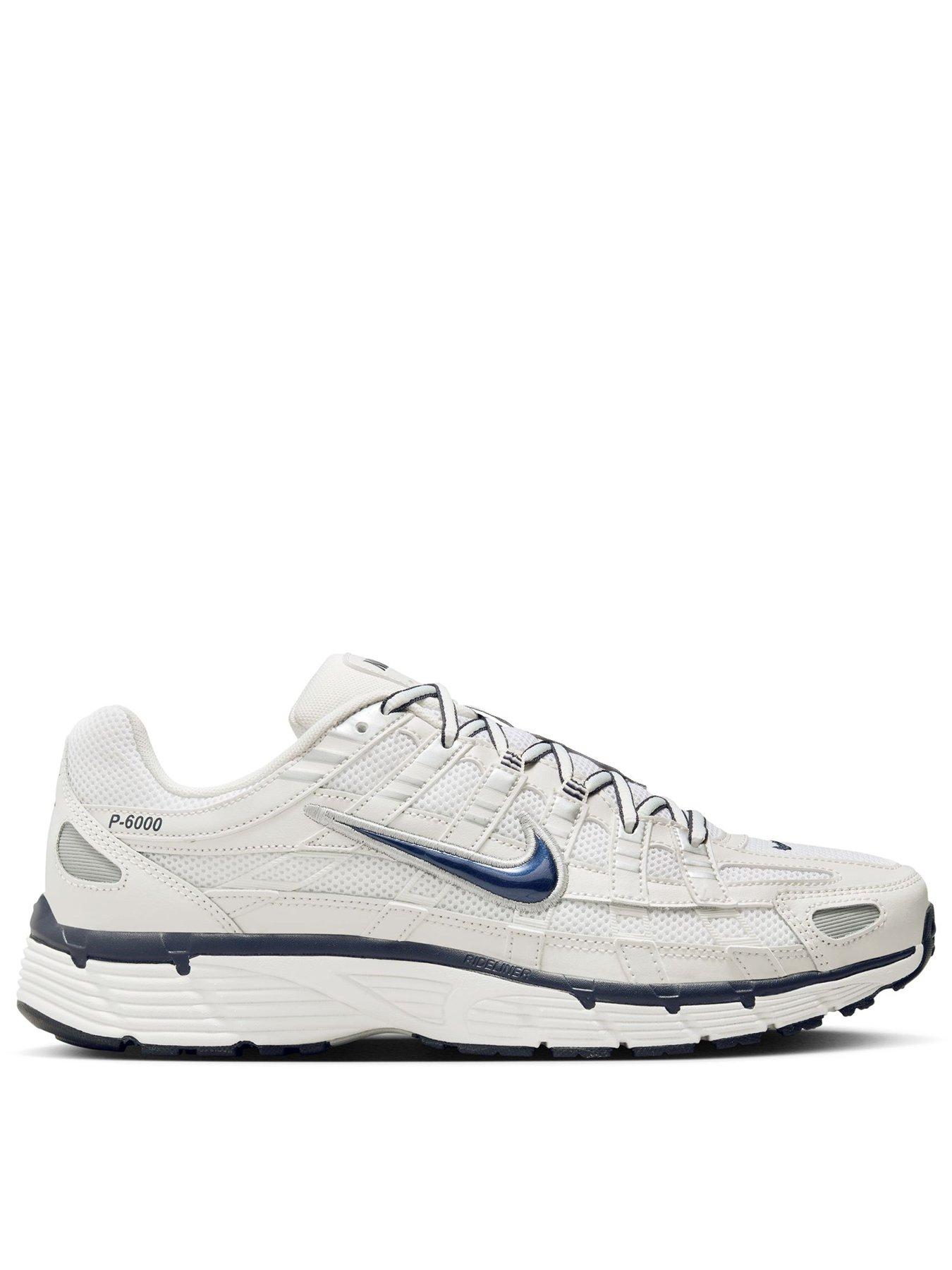 Image 1 of 7 of Nike Mens P-6000 Trainers - White/Blue