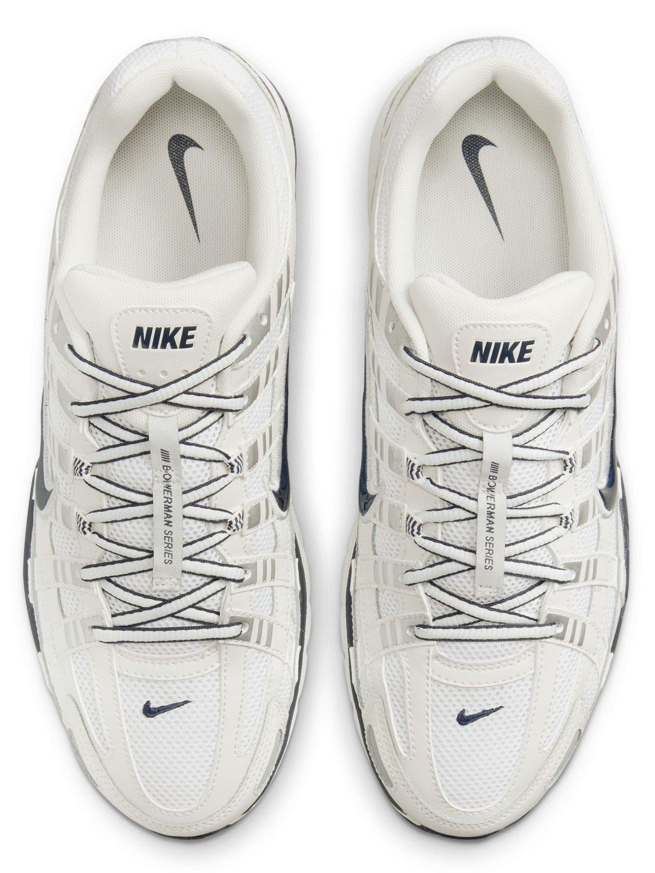 Image 4 of 7 of Nike Mens P-6000 Trainers - White/Blue