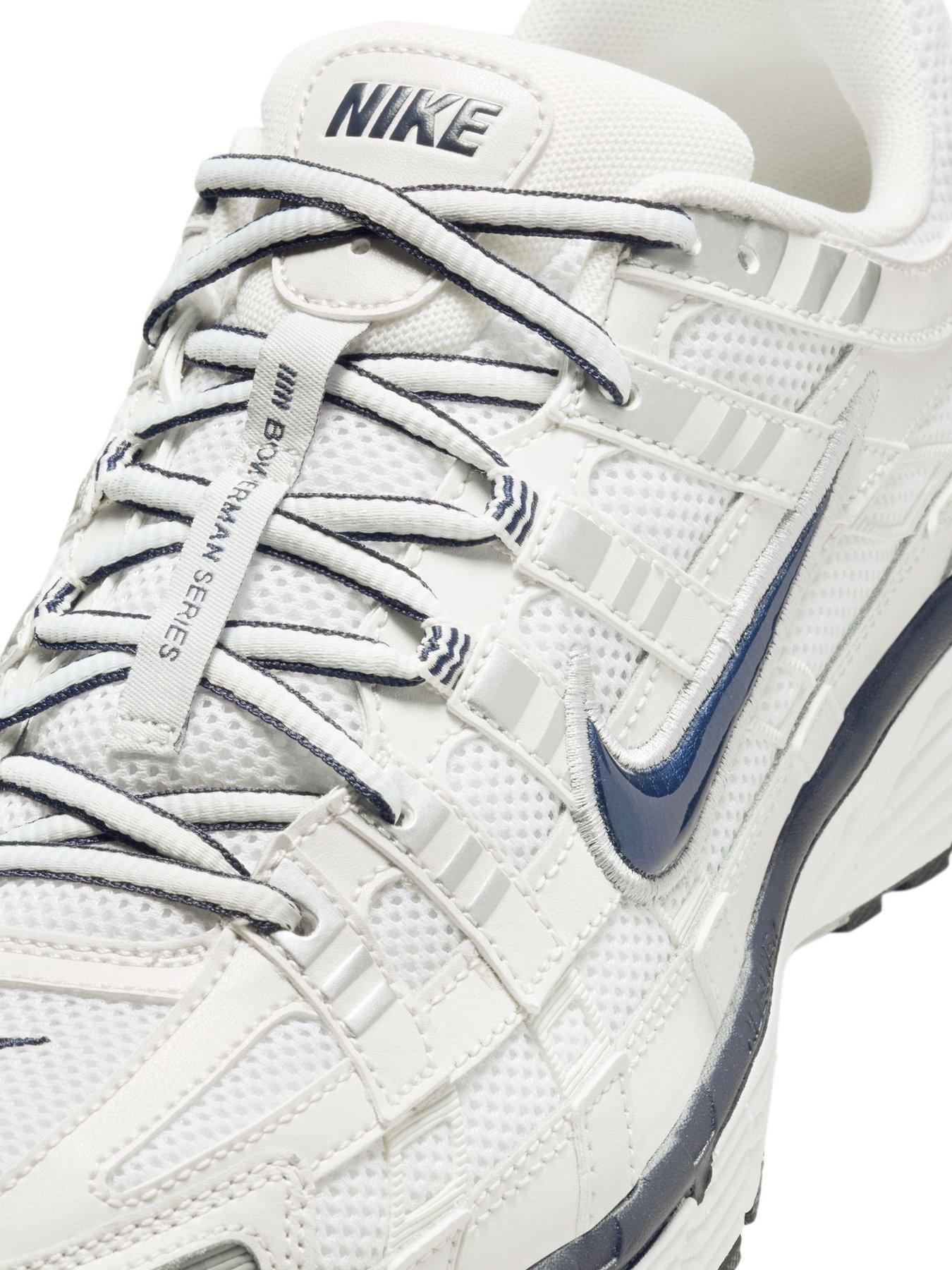 Image 6 of 7 of Nike Mens P-6000 Trainers - White/Blue