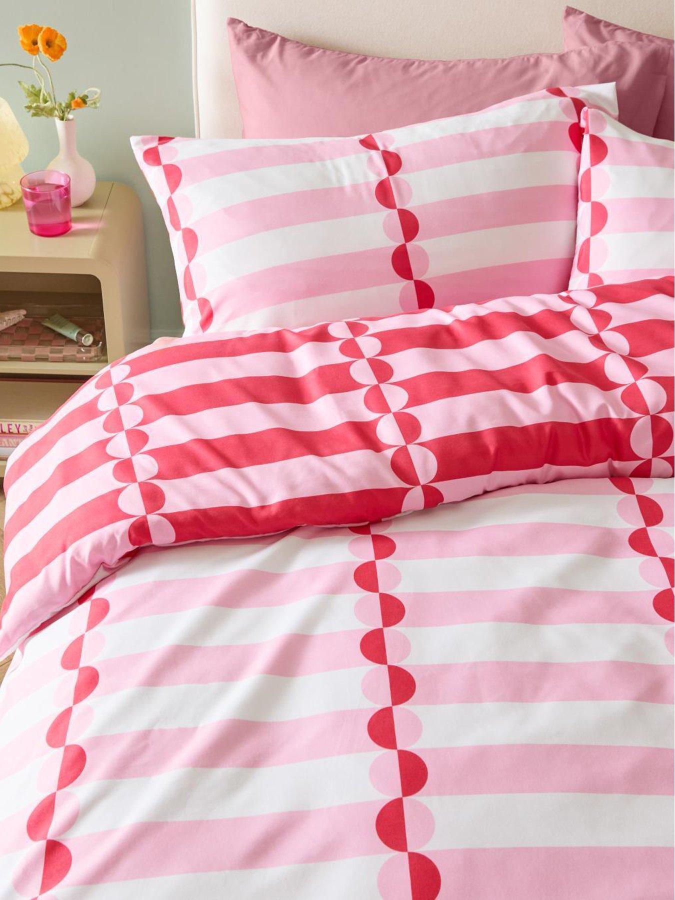 Duvet Day Lottie Duvet Set Red/Pink