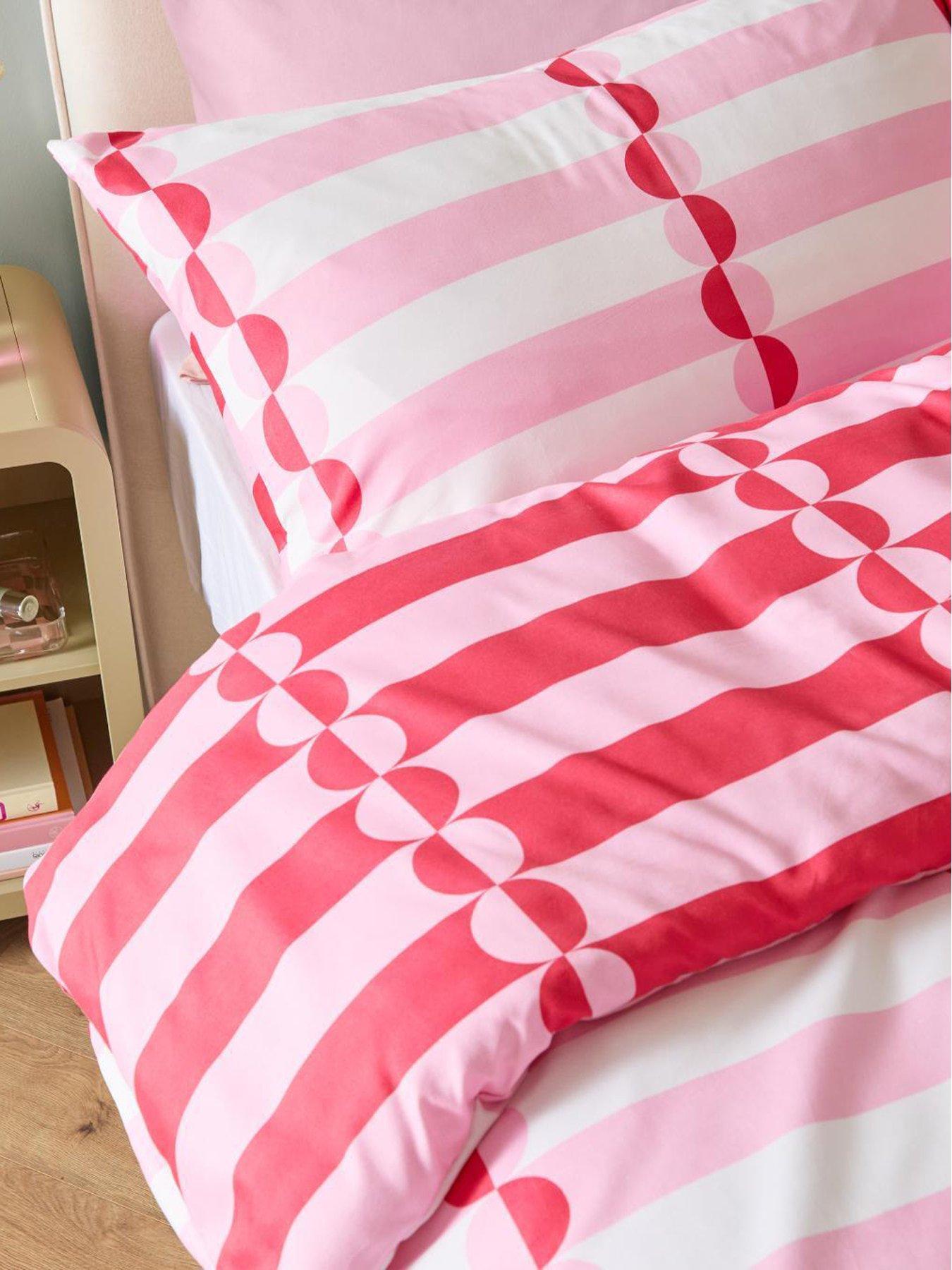 Image 3 of 3 of Duvet Day Lottie Duvet Set Red/Pink