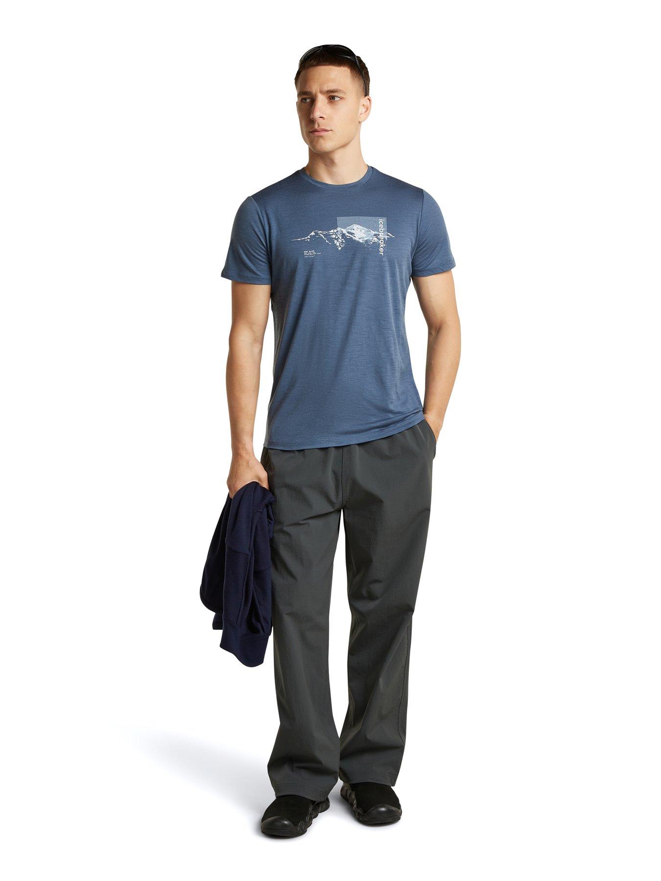 Icebreaker Men Merino 150 Tech Lite Short Sleeve T-Shirt - Pure Altitude