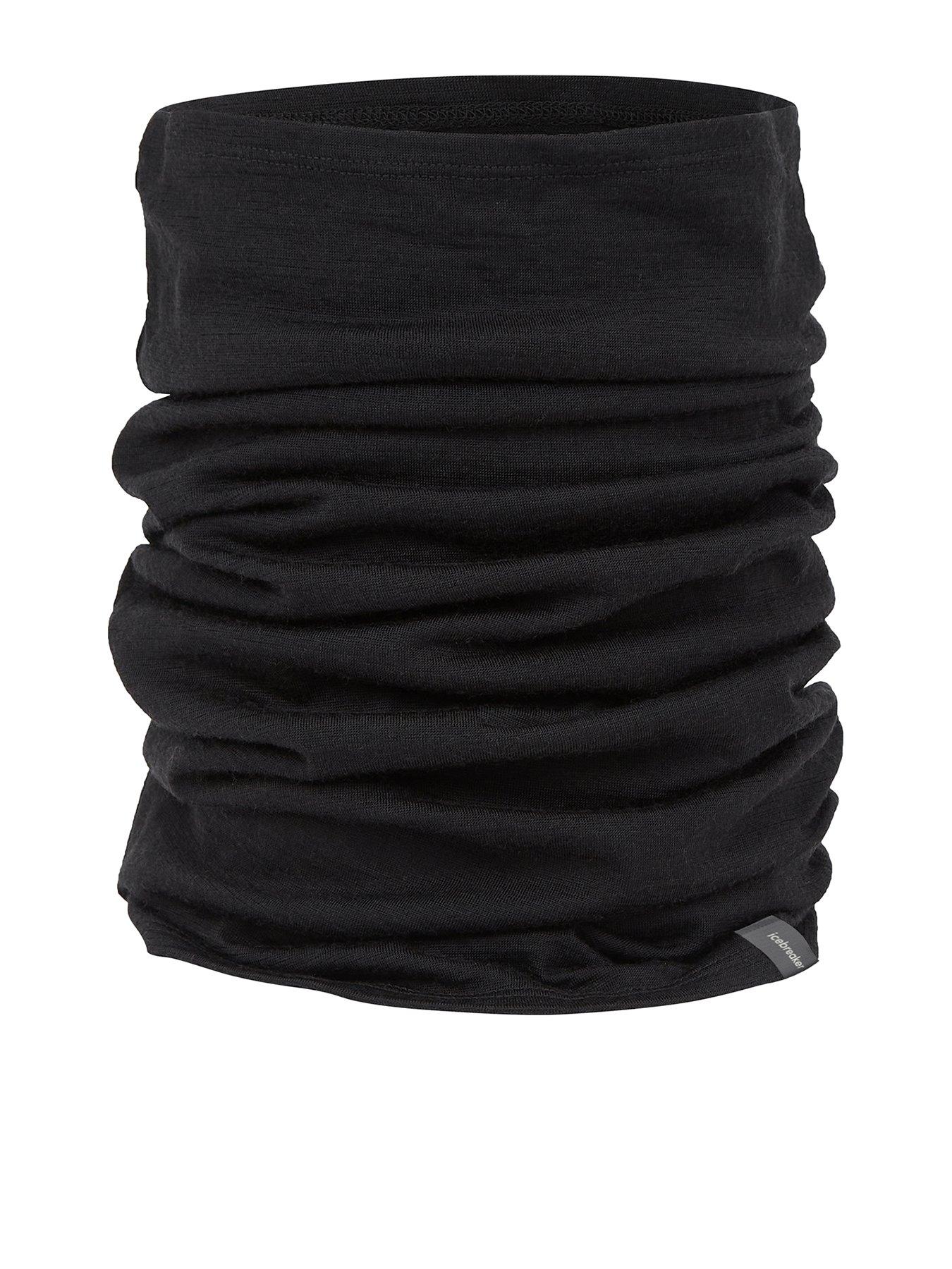 Image 1 of 3 of Icebreaker Unisex 200 Oasis Flexi Chute Snood - Black