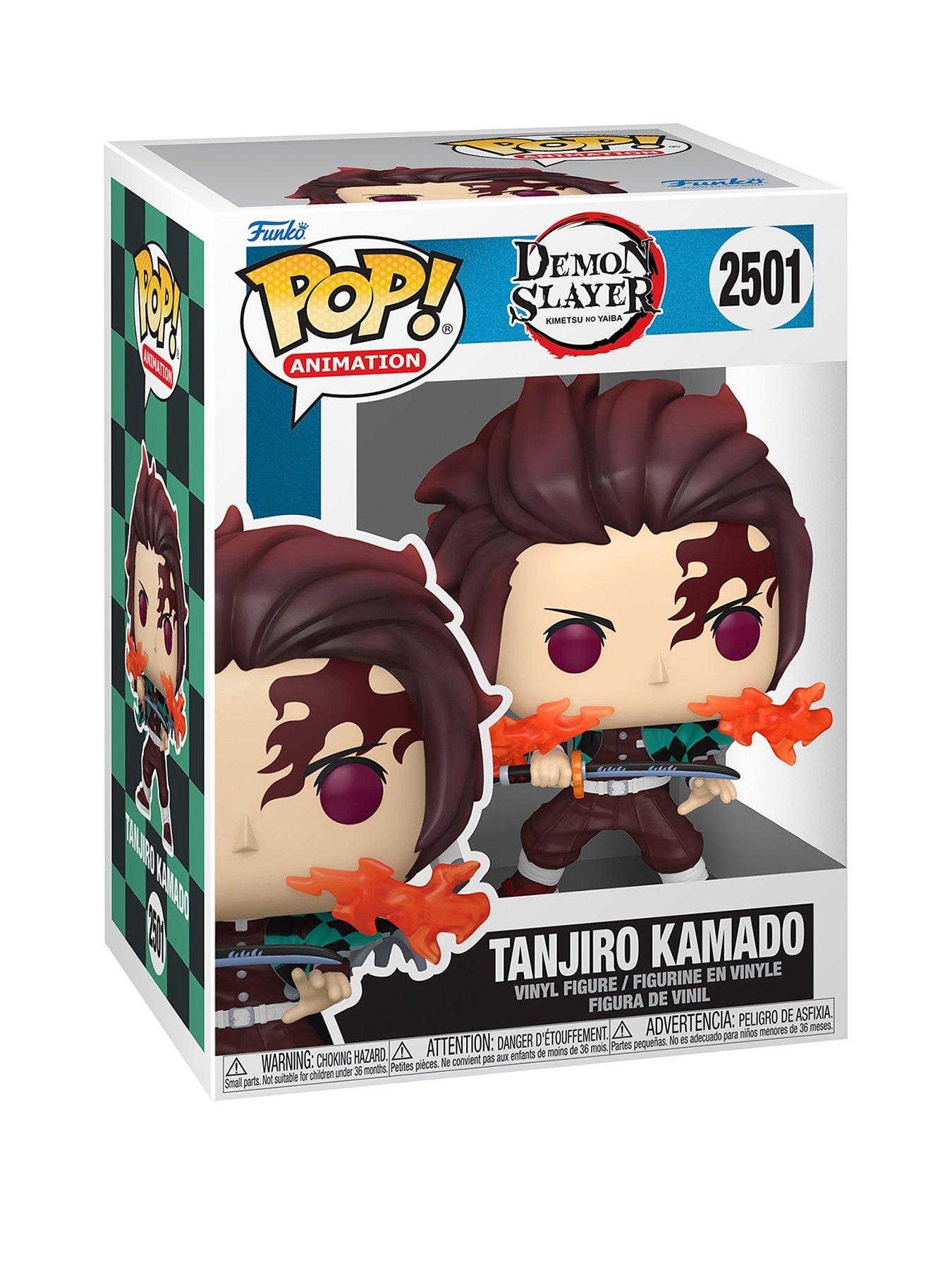 Pop! Funko Pop! Animation - Tanjiro Demon Slayer Vinyl Figure #2501 ...