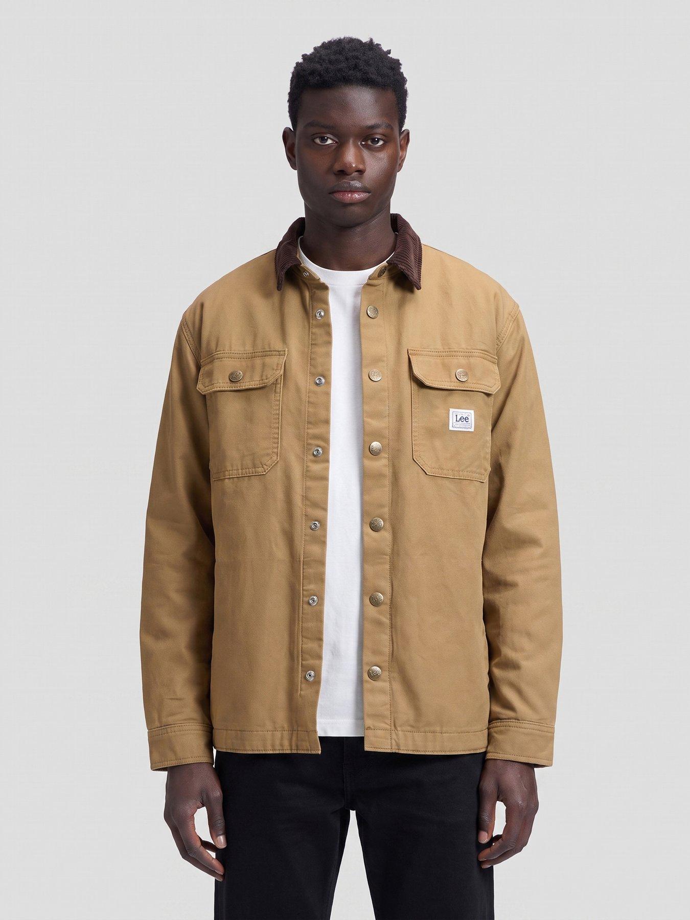 Lee Workwear Pocket Relaxed Overshirt - Khaki