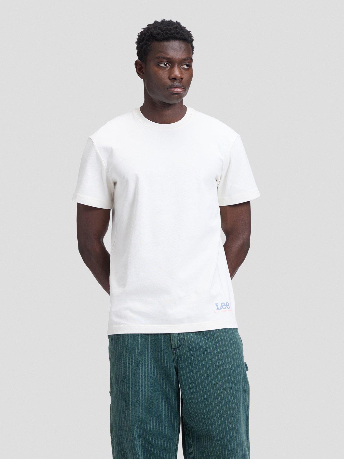 Lee Workwear Building Graphic Relaxed T-Shirt - White