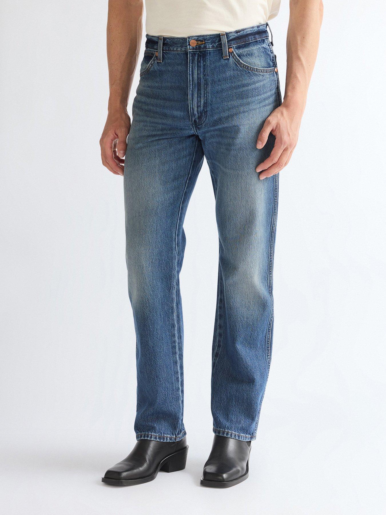 Wrangler 13mwz Original Regular Bootcut Jeans - Dark Blue