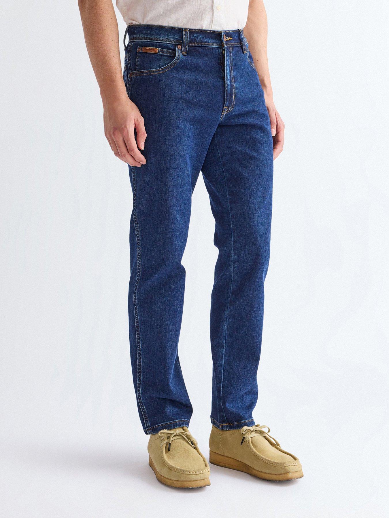 Wrangler Texas Authentic Straight Jeans - Dark Blue