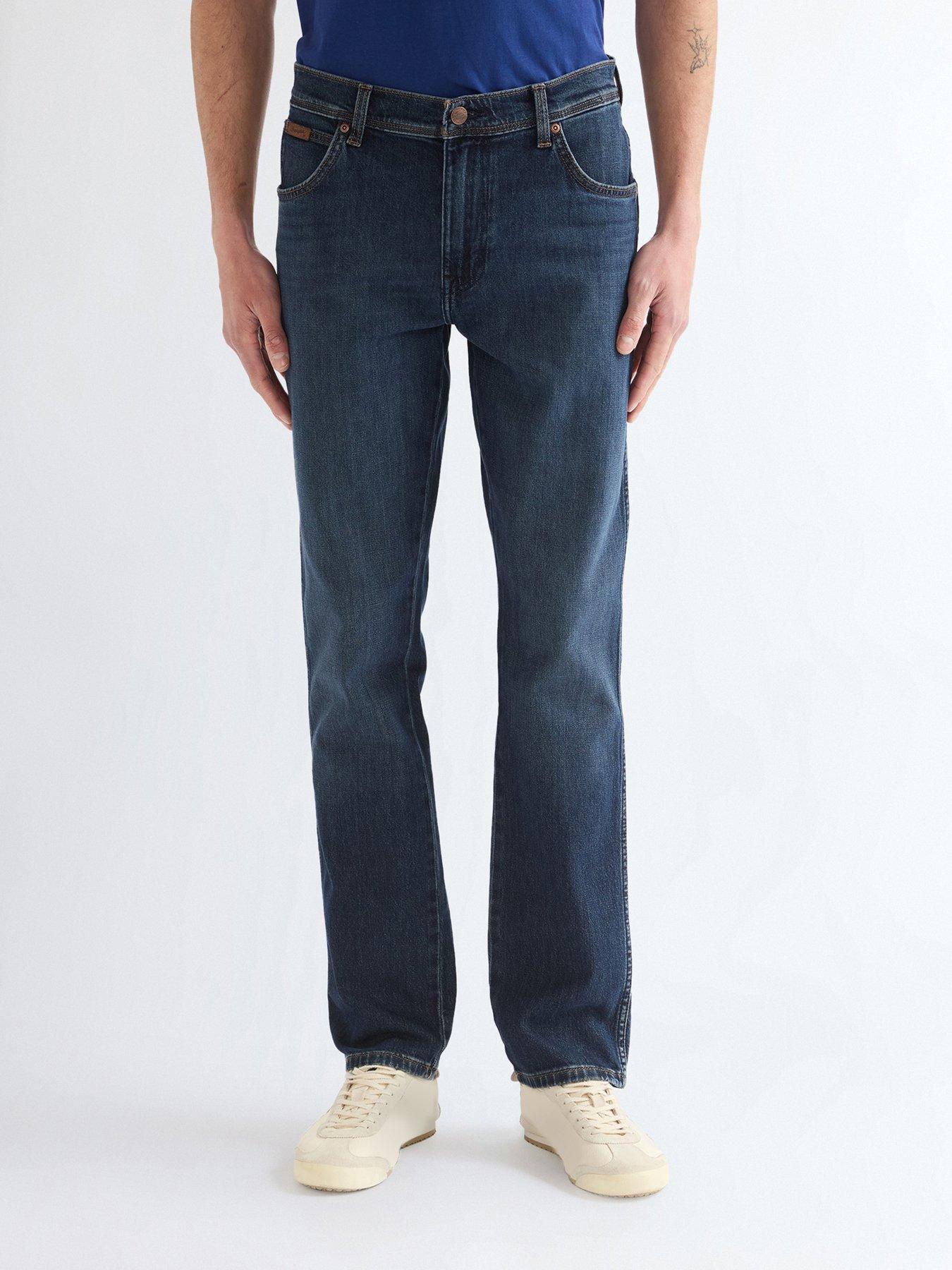 Wrangler Texas Authentic Slim Jeans - Dark Blue