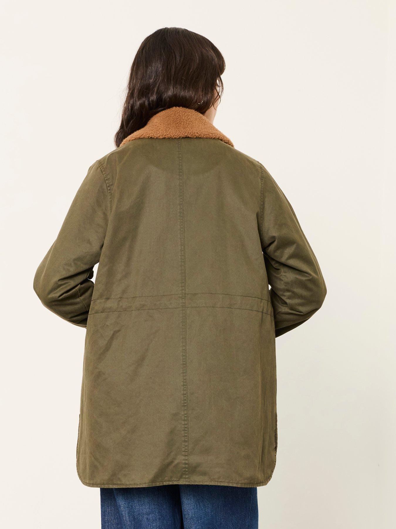 Image 2 of 7 of FatFace Women's Kent Barn Jacket - Olive Green