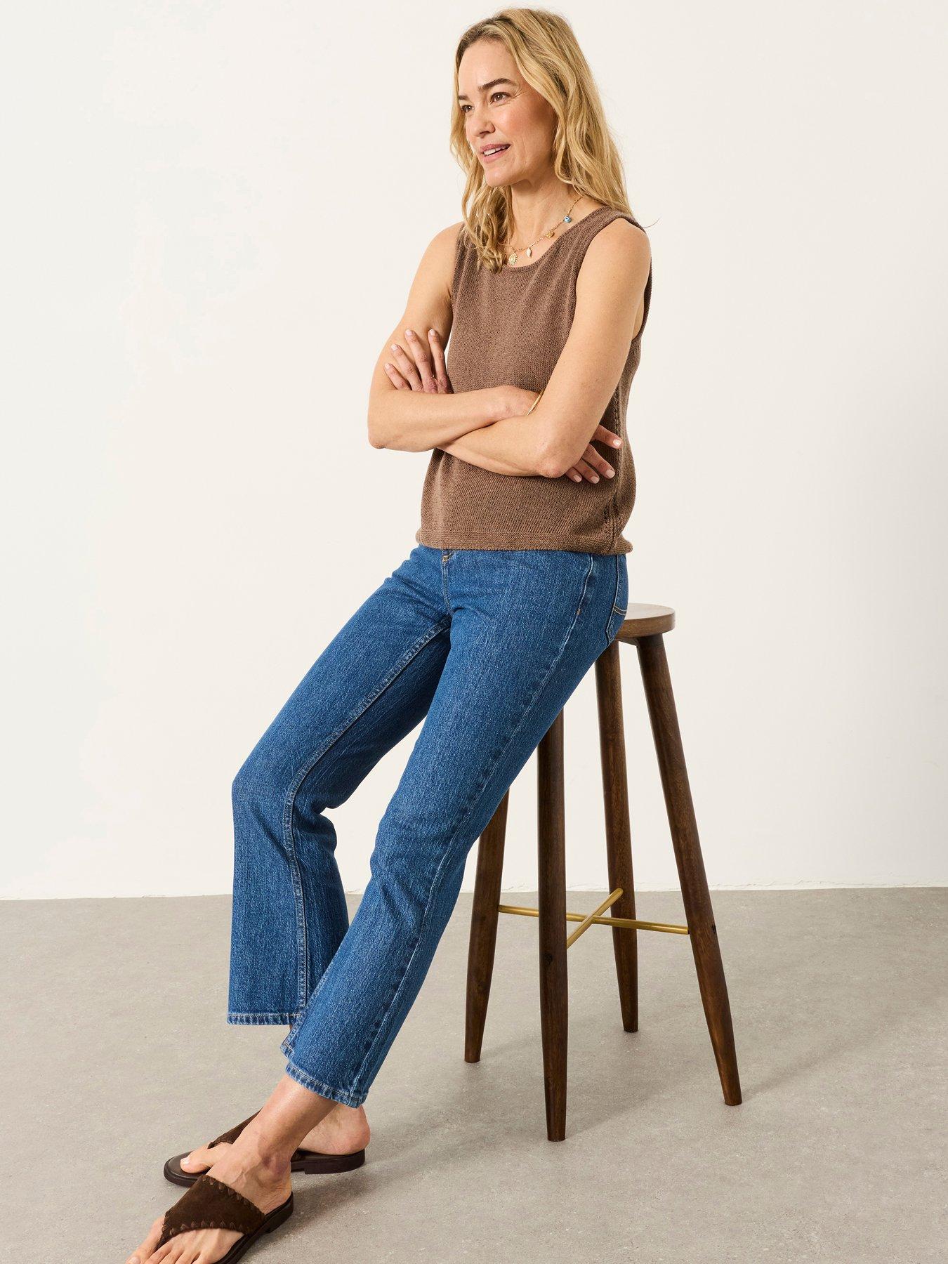 FatFace Kick Flare Jeans - Blue