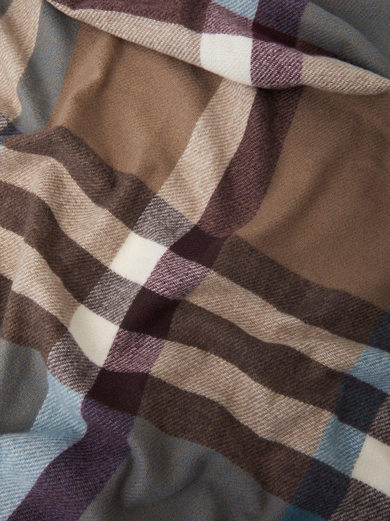 Image 2 of 2 of Accessorize Harvard Check Blanket Scarf - Multi