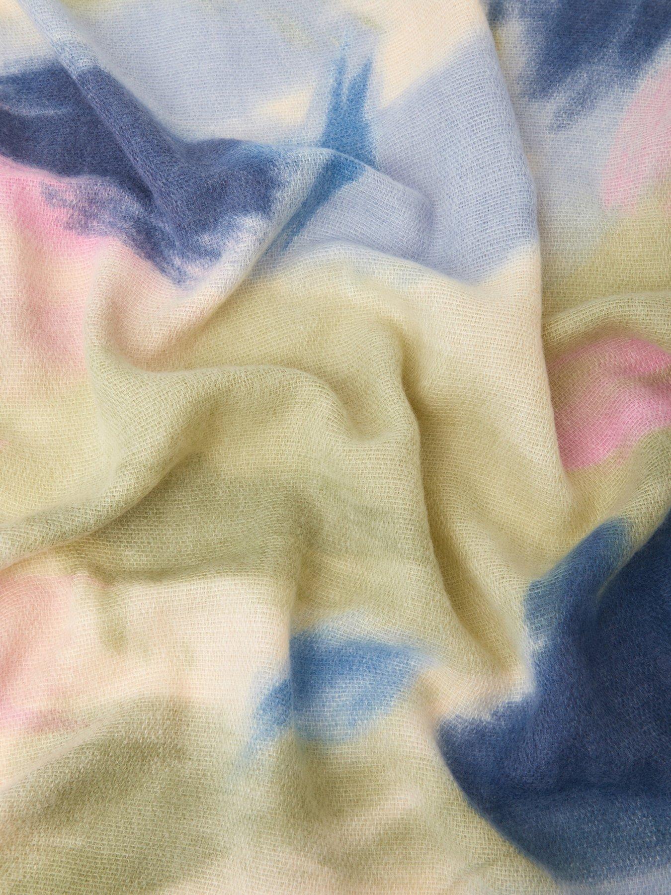 Image 2 of 2 of Accessorize Brushed Meadow Blanket Scarf - Multi