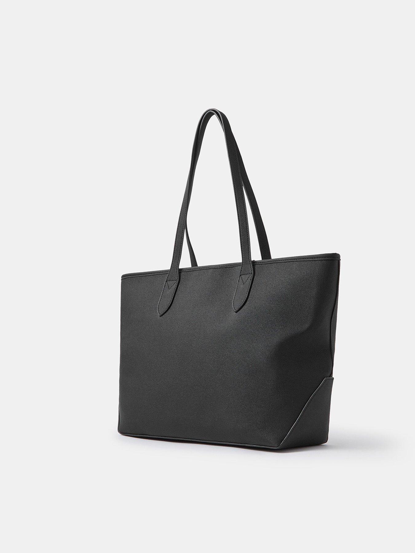Image 3 of 6 of Accessorize Plain Tote Bag - Black
