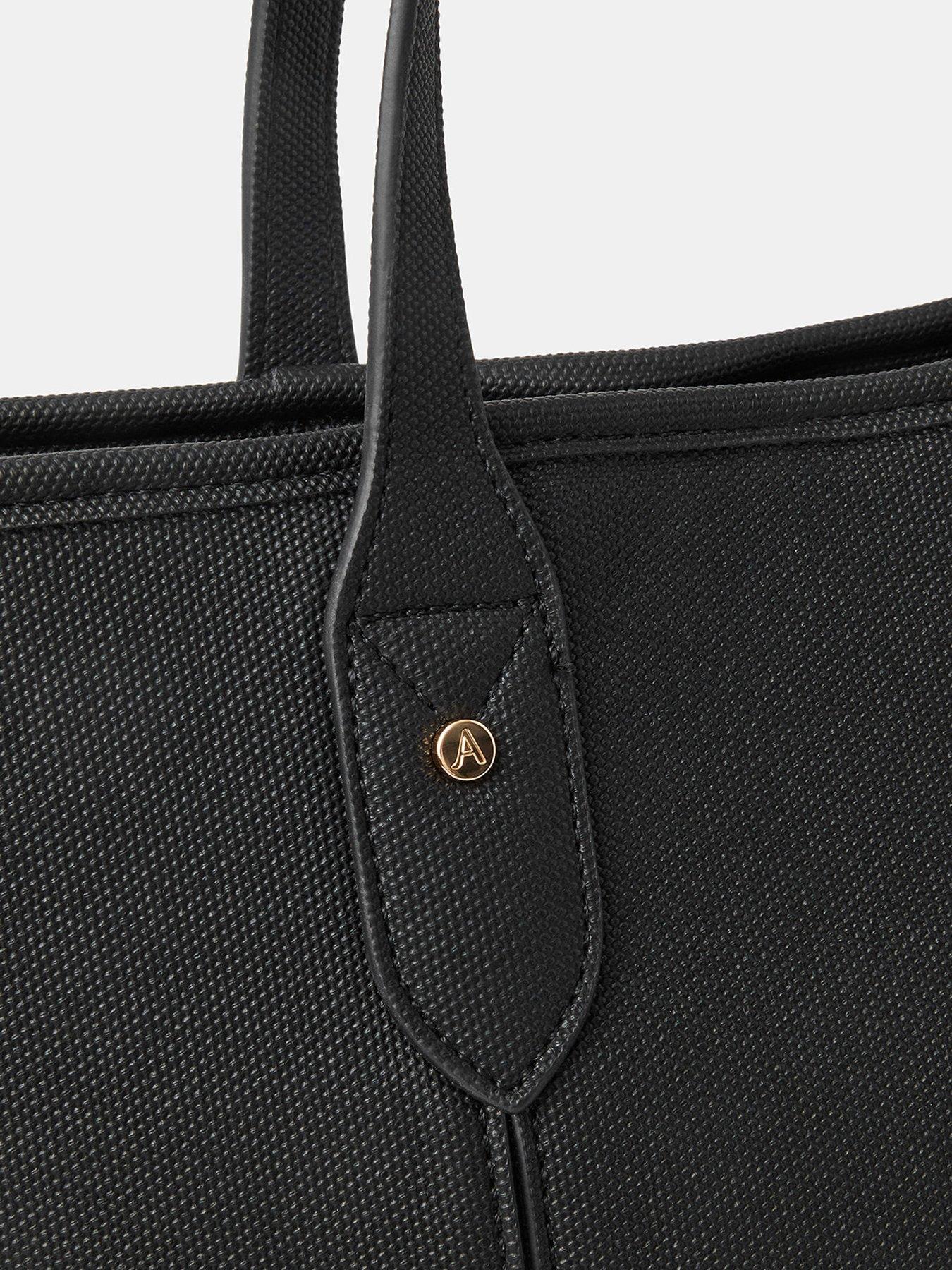 Image 4 of 6 of Accessorize Plain Tote Bag - Black