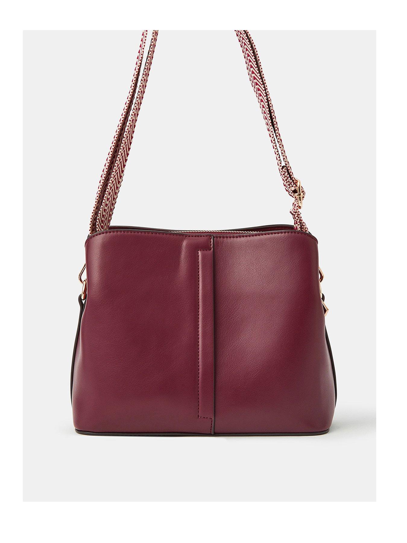 Image 1 of 5 of Accessorize Webbing Strap Crossbody