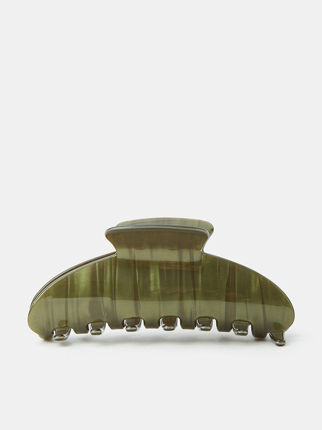 Accessorize Sheeny Claw Clip - Green