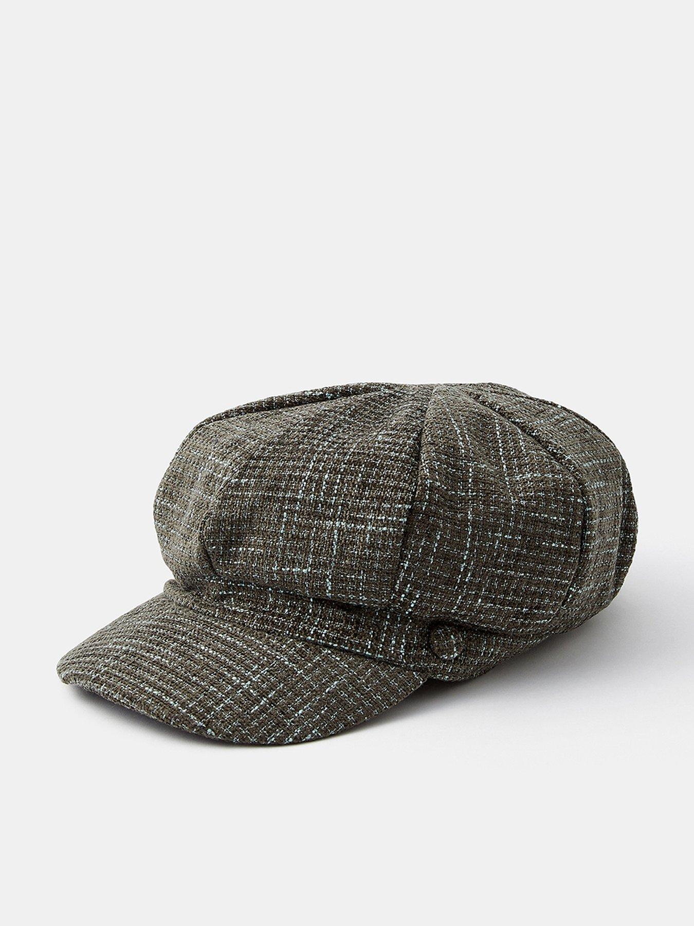 Accessorize City Baker Boy Cap - Grey