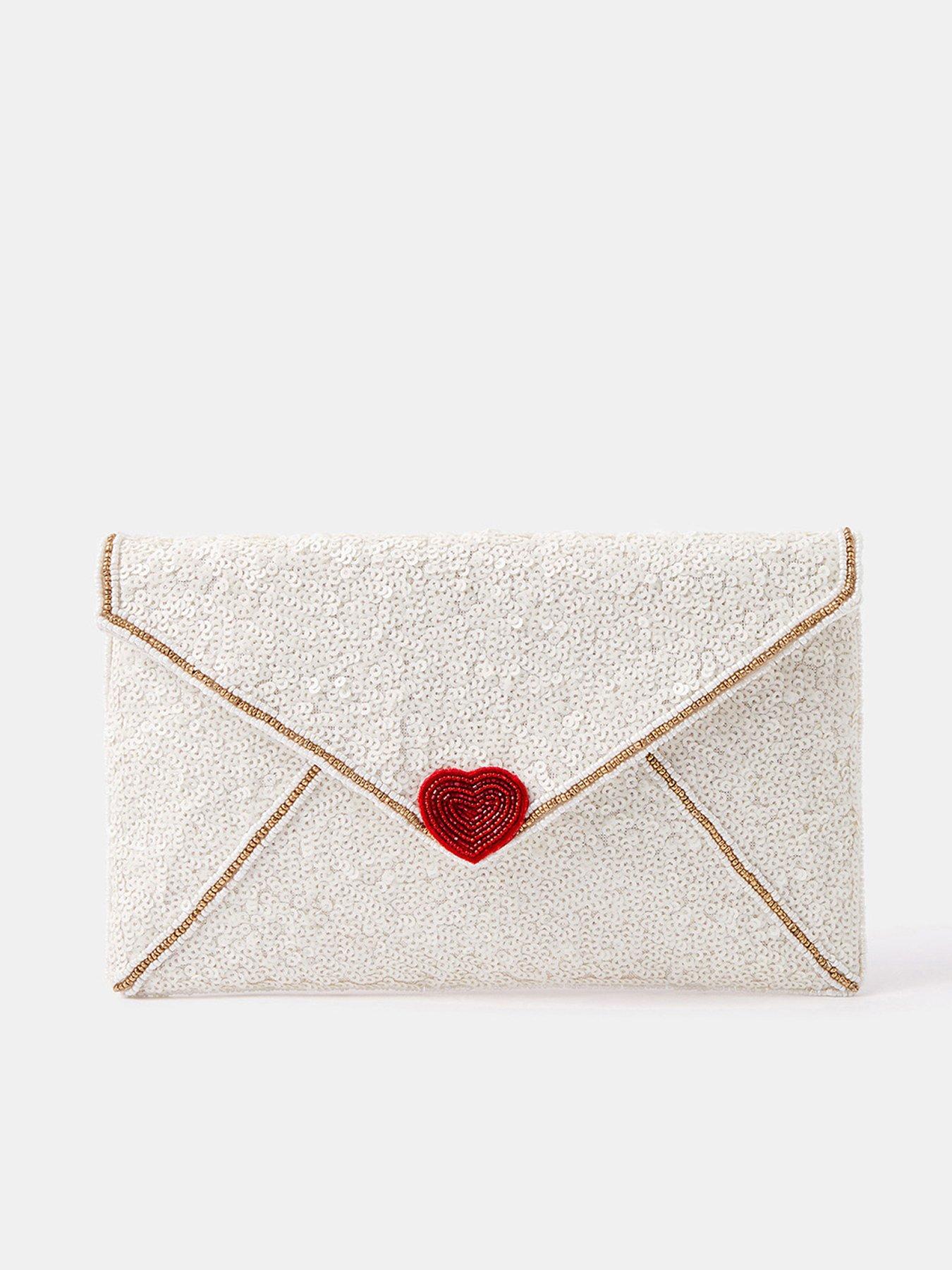 Accessorize Love Letter Clutch