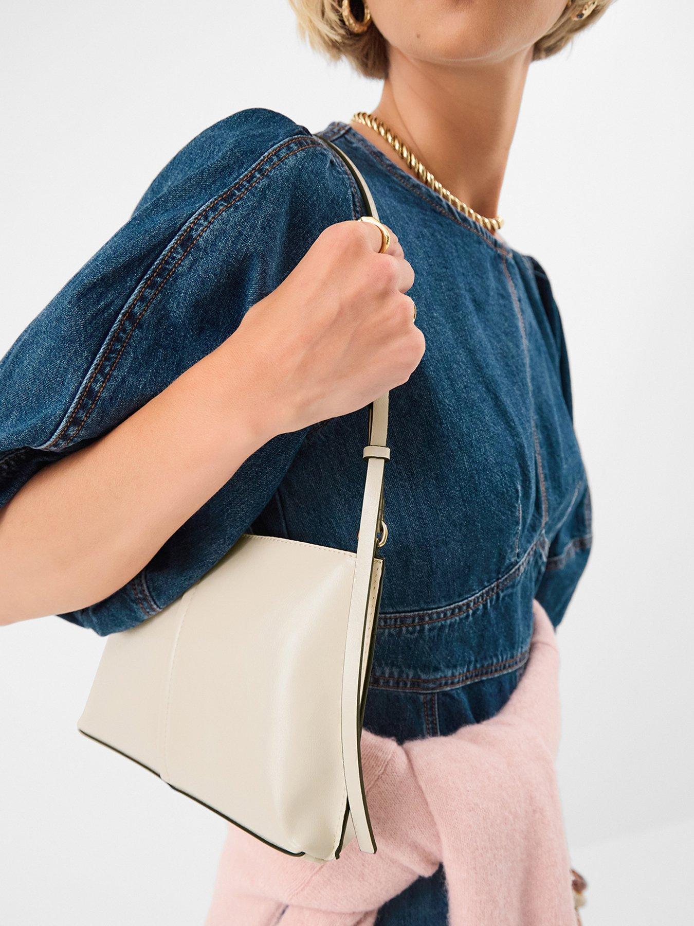 Image 2 of 5 of Accessorize Slim Zip Shoulder Bag