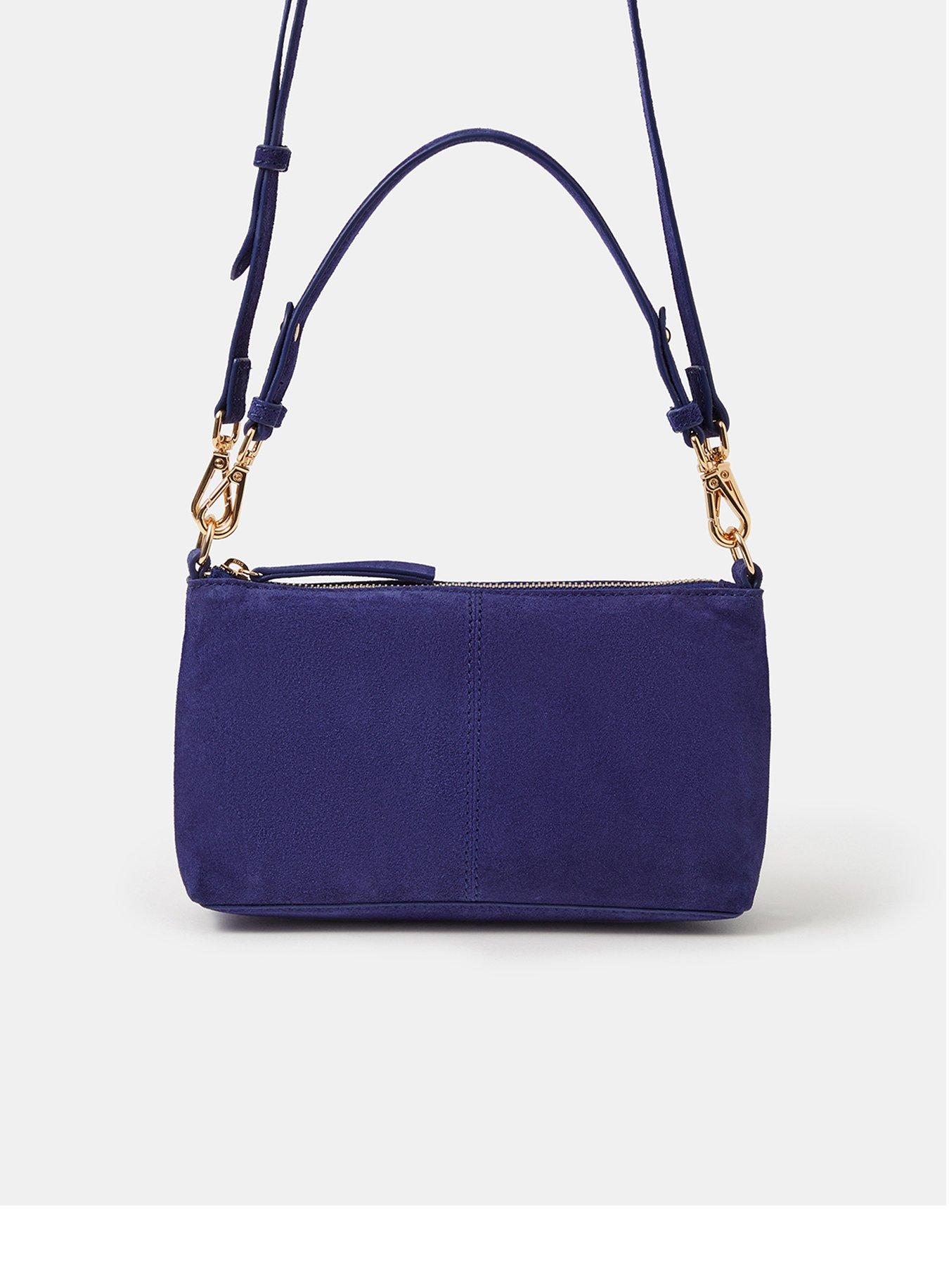 Accessorize Leather Handheld Cross Body Bag
