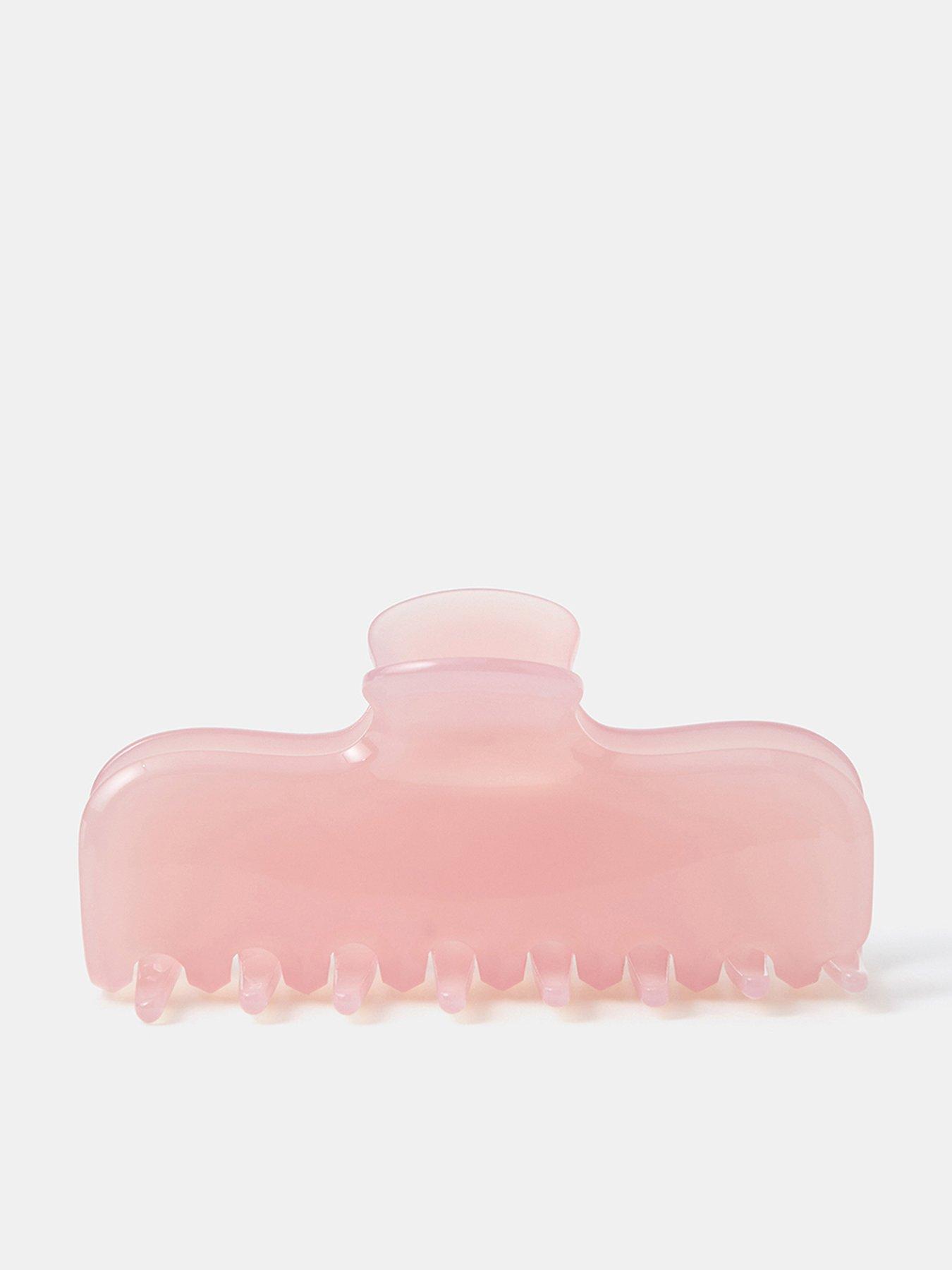 Accessorize Jelly Effect Oversized Claw Clip - Pink