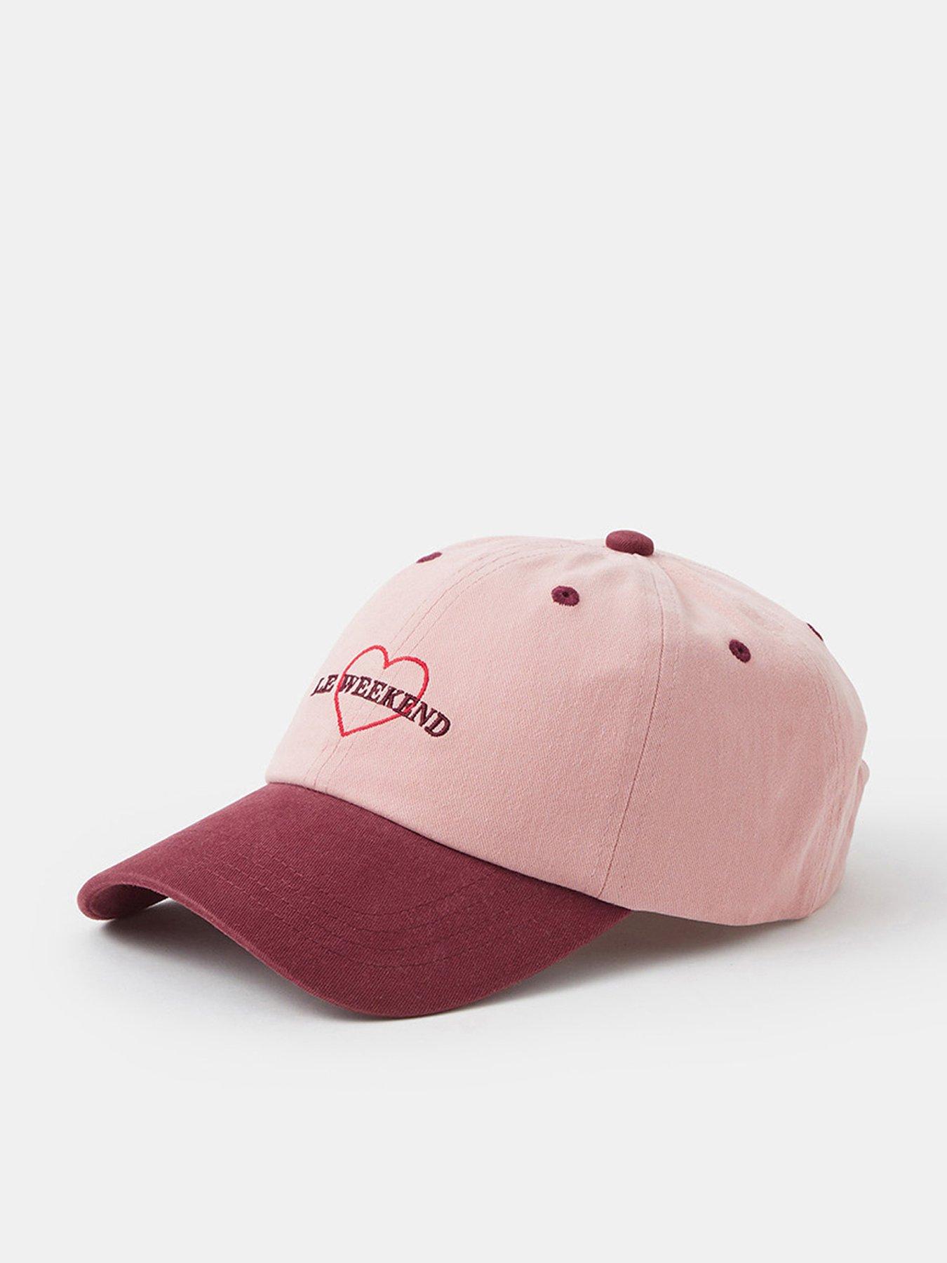 Accessorize Le Weekend Baseball Cap - Pink