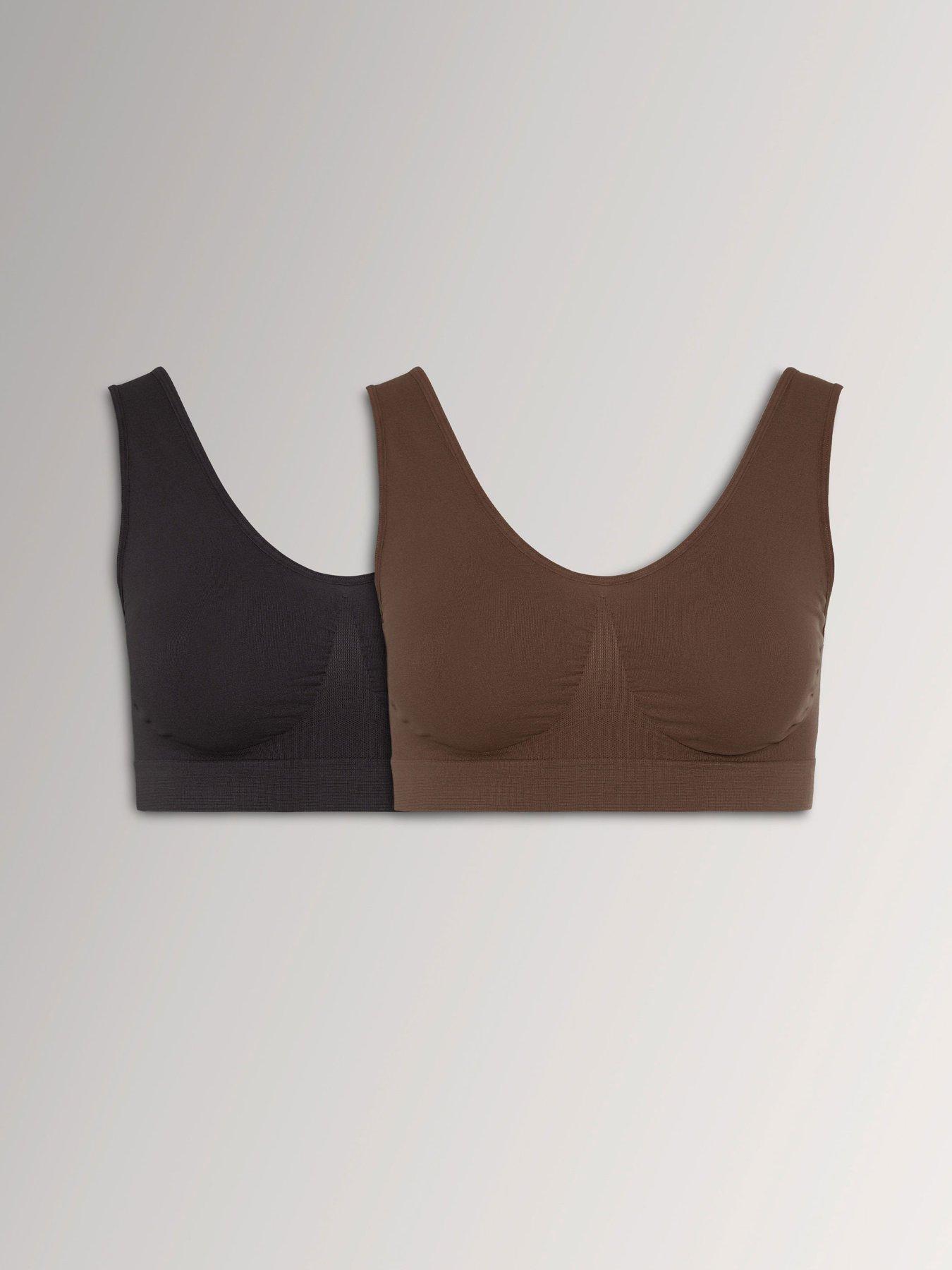 Yours Curve 2 Pack Padded Seamfree Bra