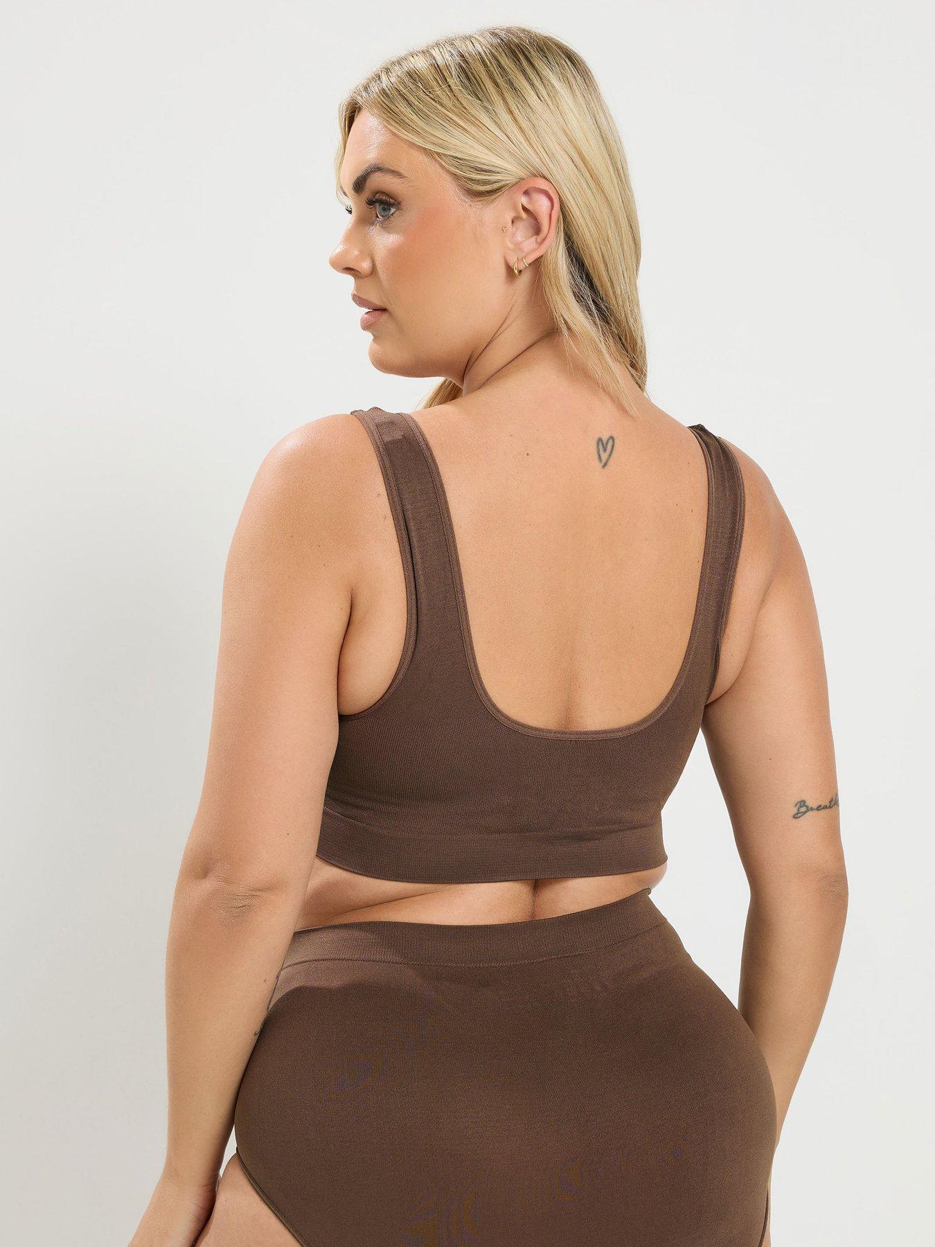 Image 2 of 4 of Yours Curve 2 Pack Padded Seamfree Bra