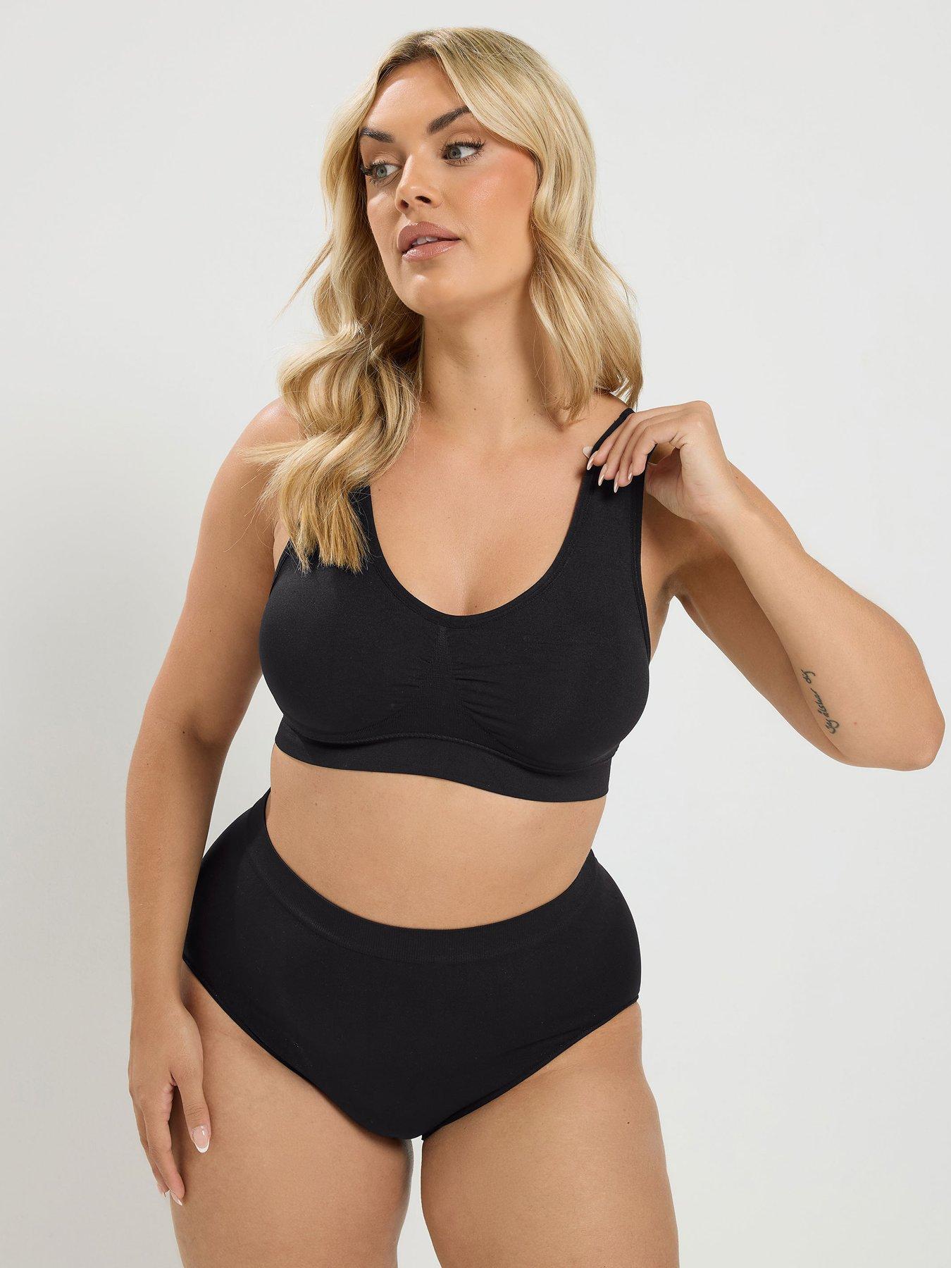 Image 4 of 4 of Yours Curve 2 Pack Padded Seamfree Bra