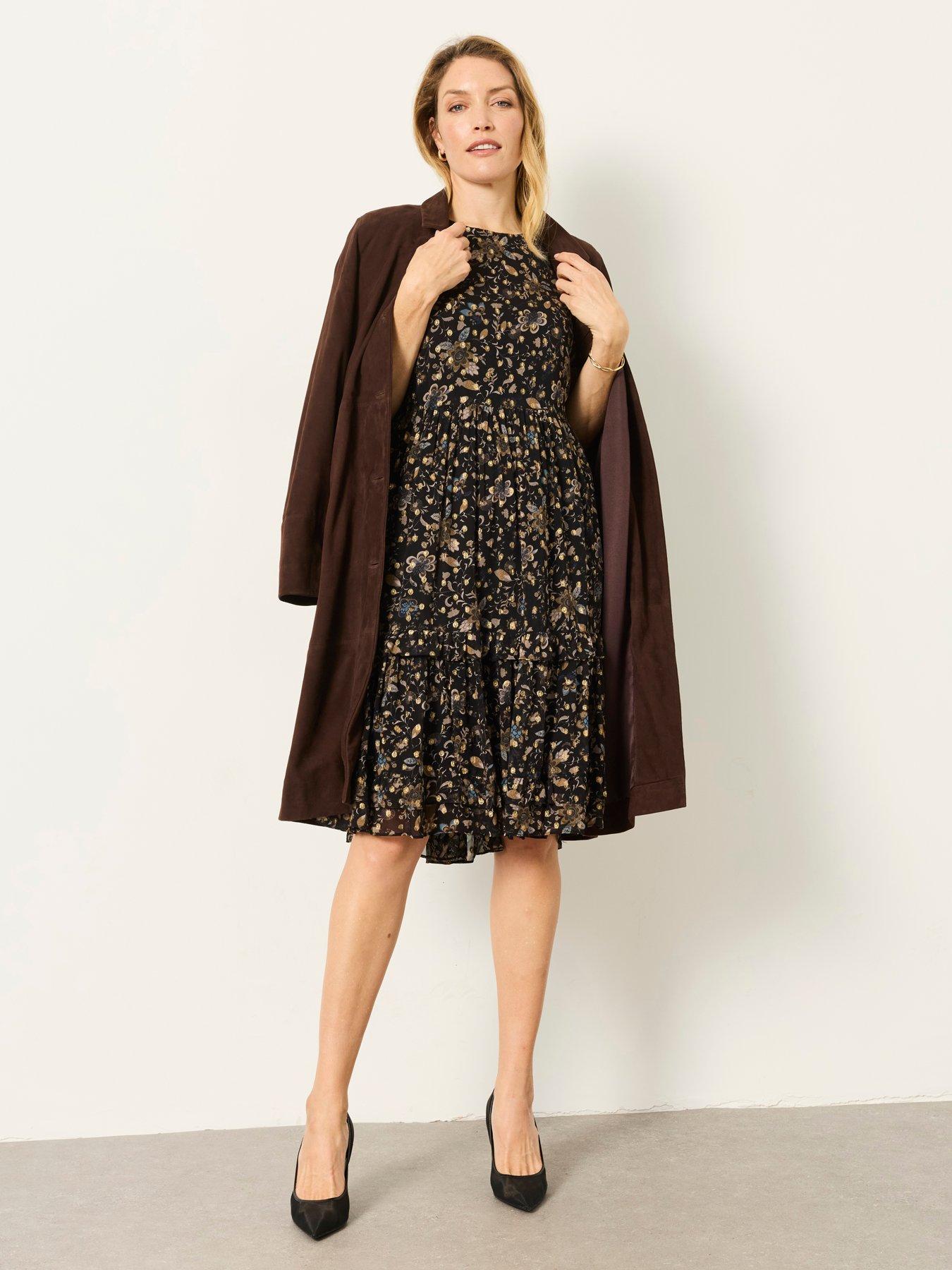 Image 3 of 7 of FatFace Daisy Printed Dress