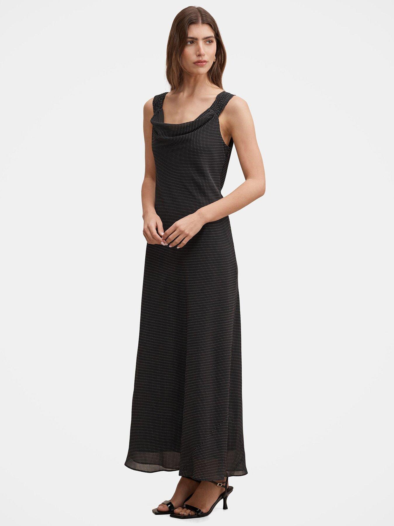 Image 4 of 5 of Forever New Elaria Shirred Strap Midi - Multi
