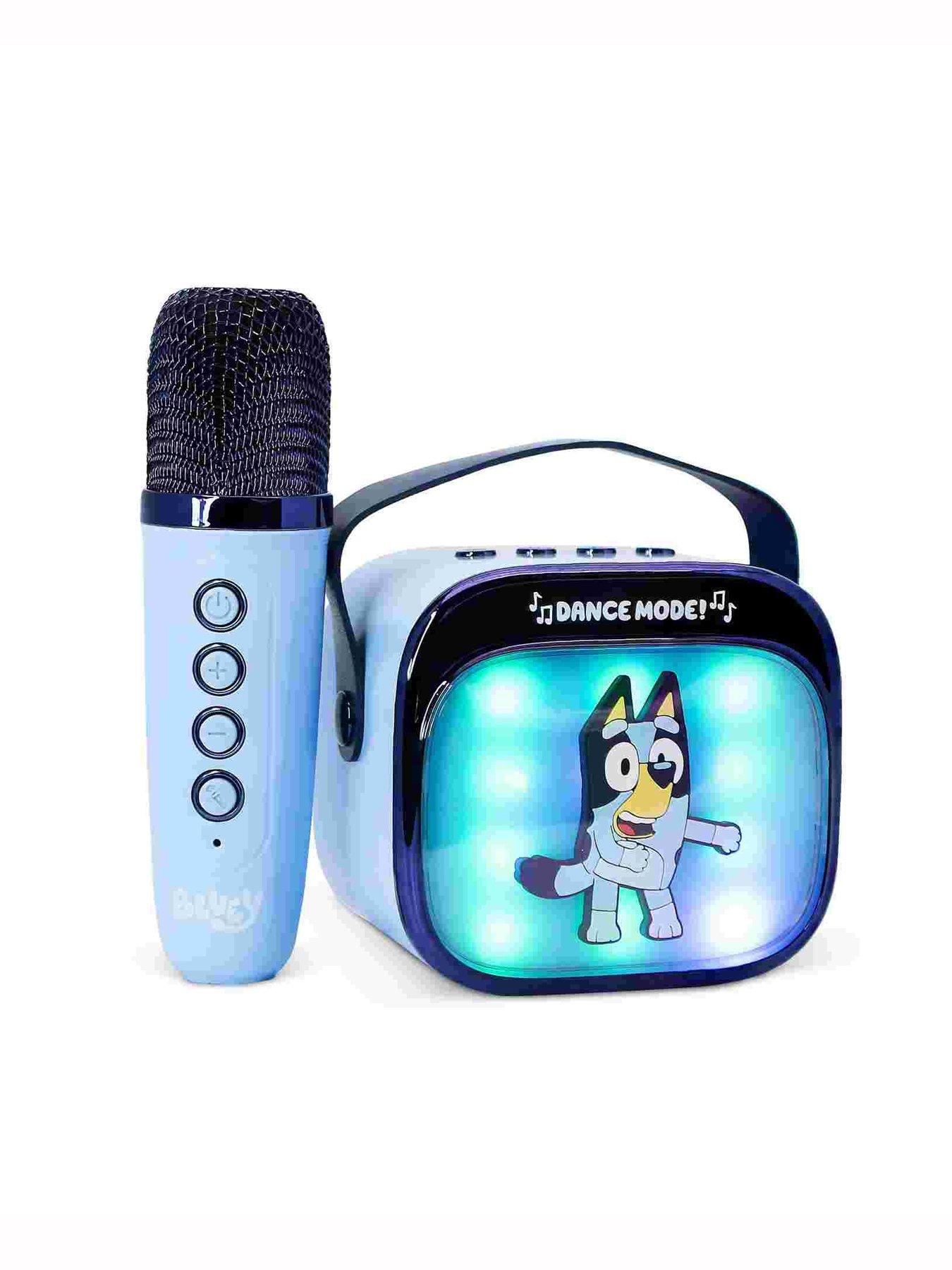 Image 2 of 7 of Bluey Bluey Popsing Led Light-Up Wireless Karaoke Speaker &amp; Microphone