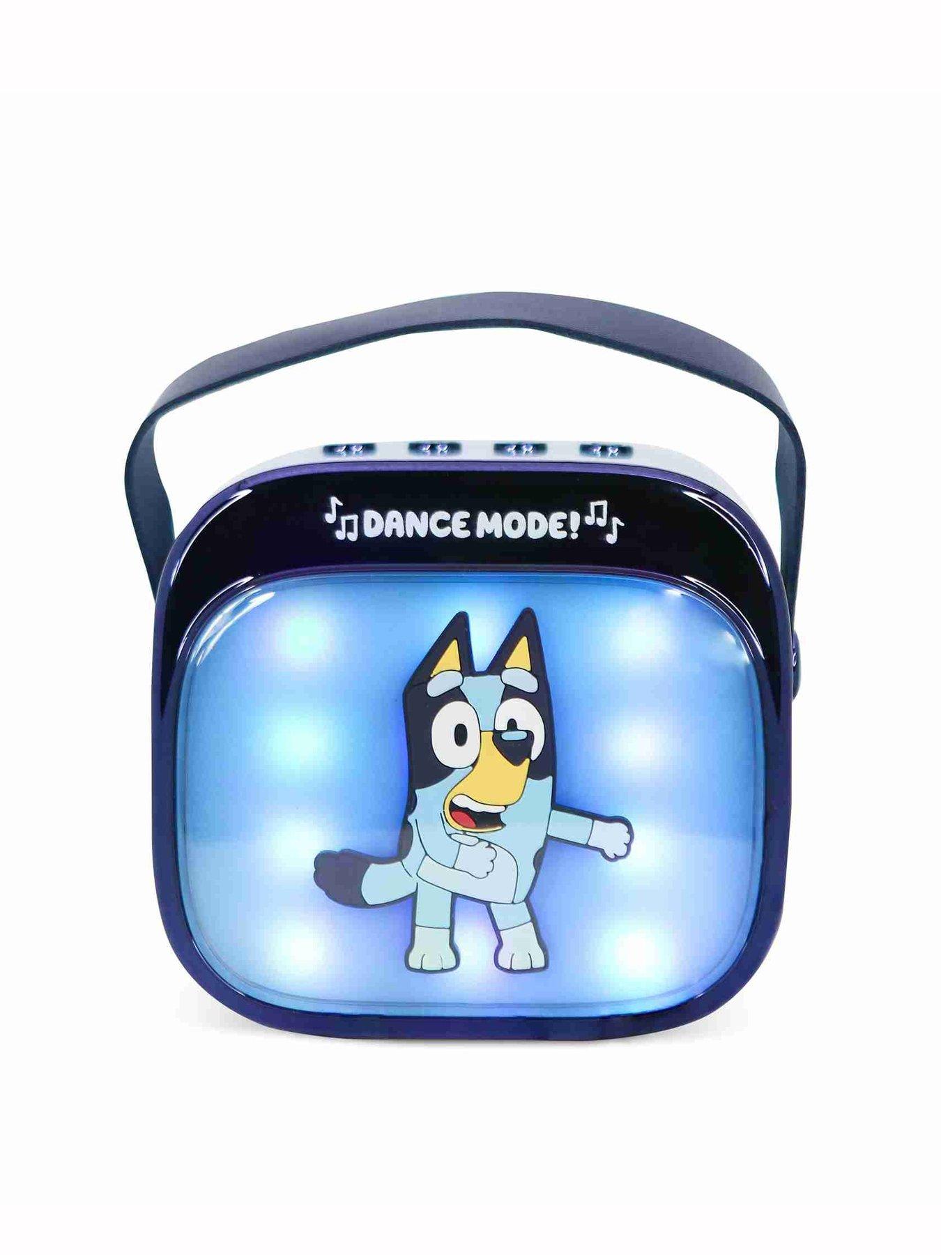 Image 3 of 7 of Bluey Bluey Popsing Led Light-Up Wireless Karaoke Speaker &amp; Microphone