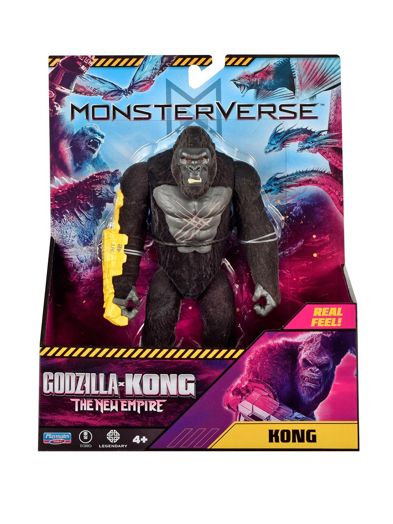 Image 1 of 6 of Monsterverse 6-Inch Godzilla Vs Kong Real Feel Kong