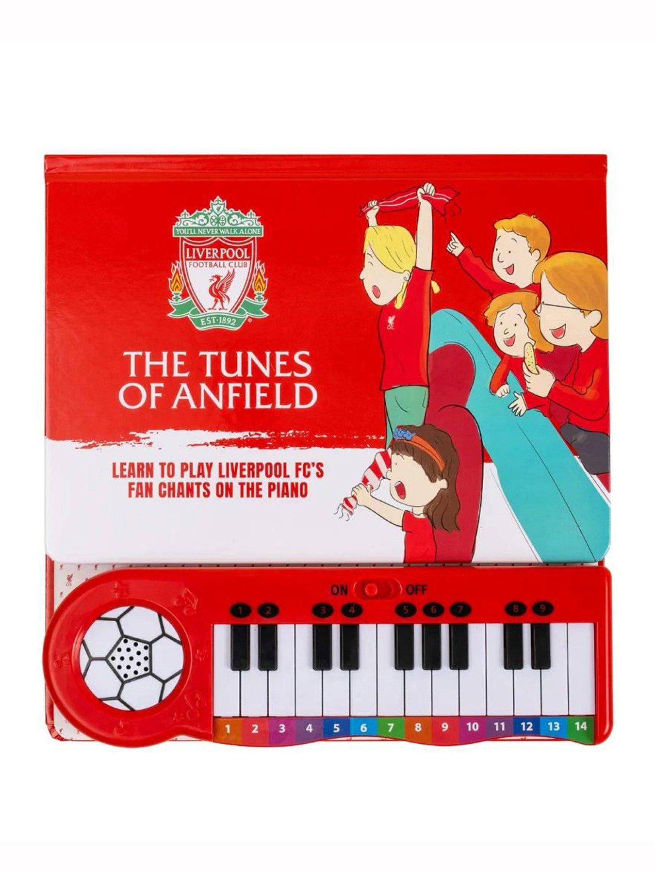 Liverpool FC LFC Fan Chants Piano Book
