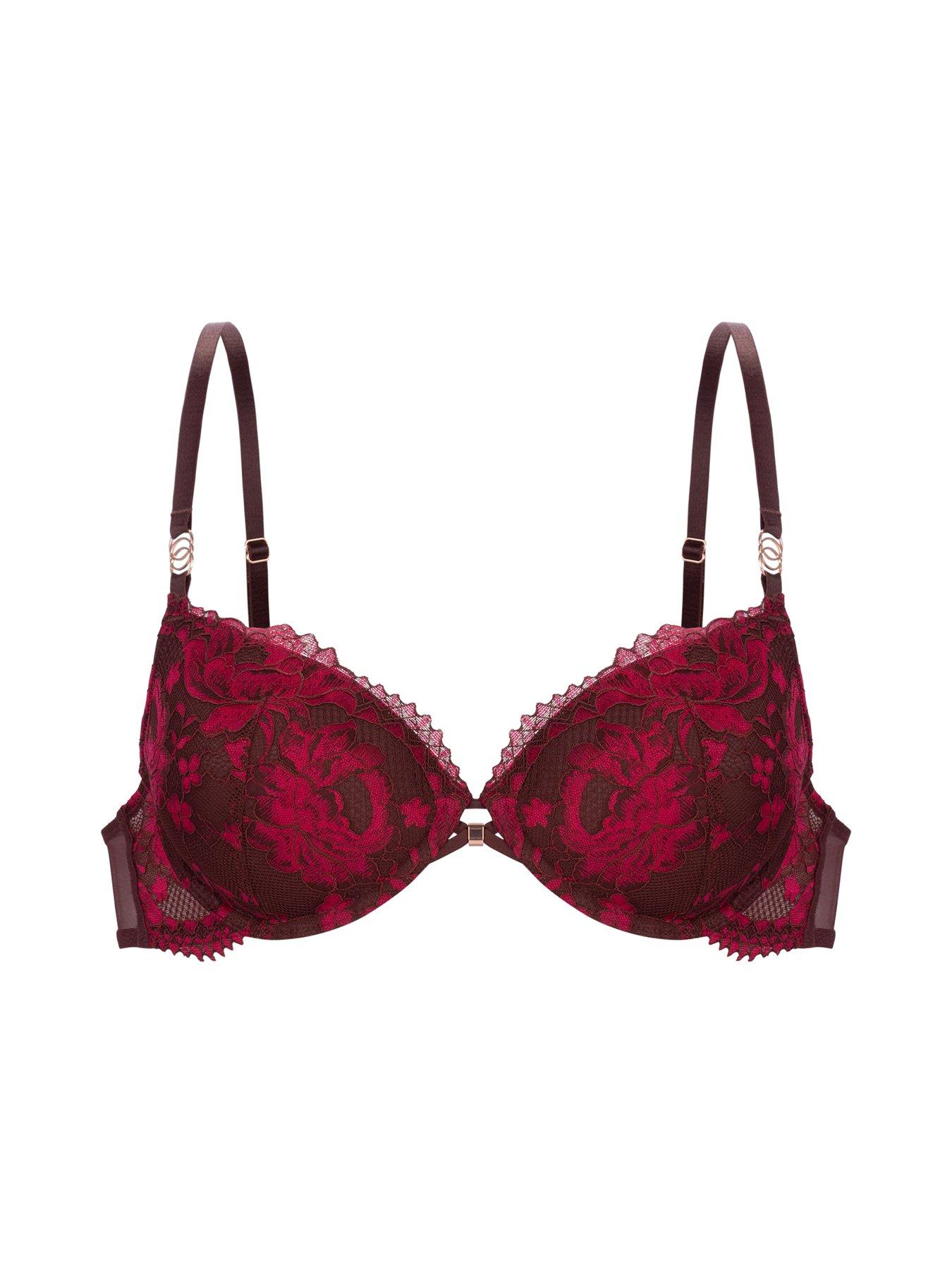 Image 5 of 5 of DORINA Jemma Two Tone Padded Balcony Bra - Pink