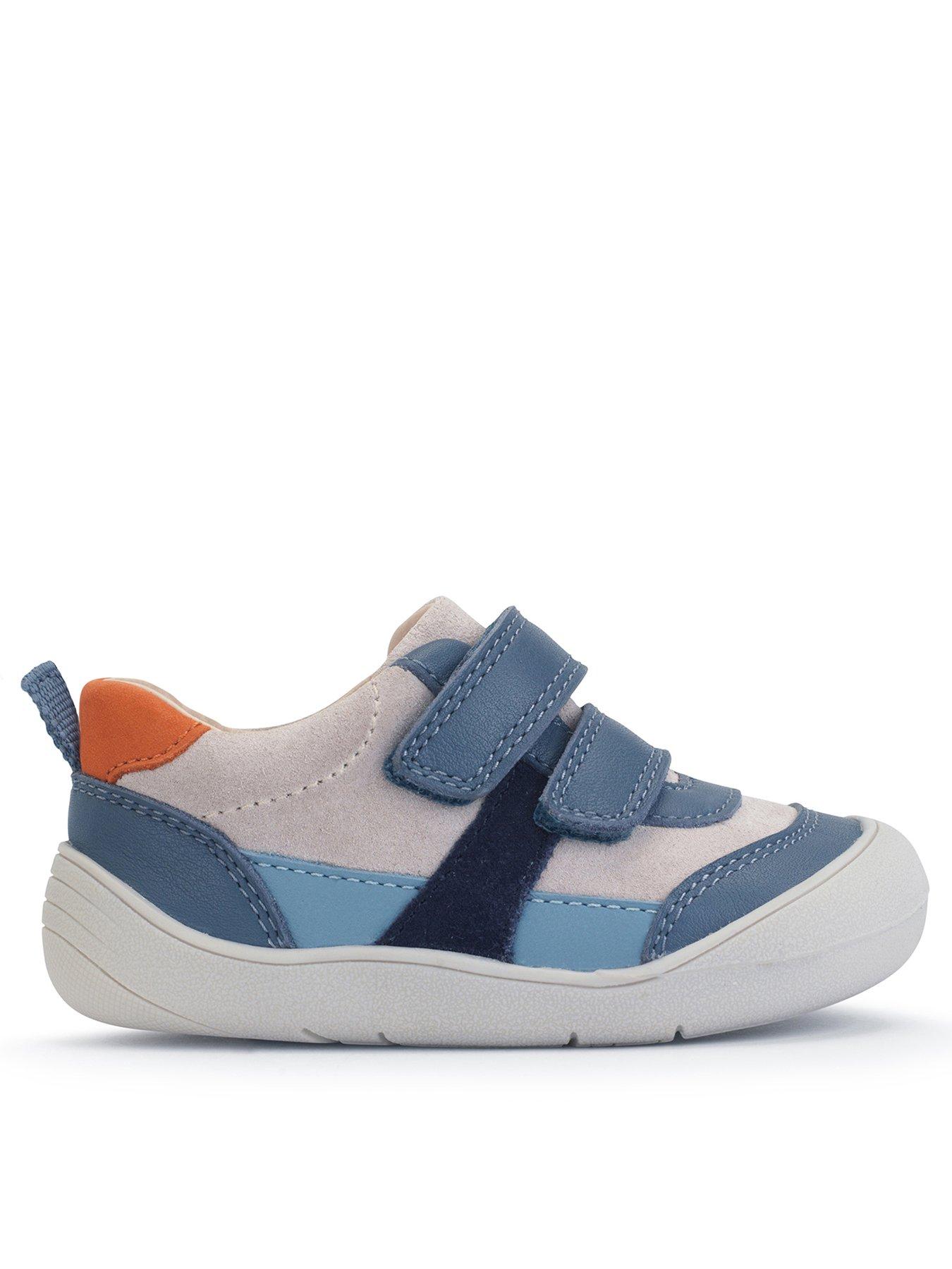 Start-rite DUEL - DENIM BLUE/MULTI NUBUCK/LEATHER
