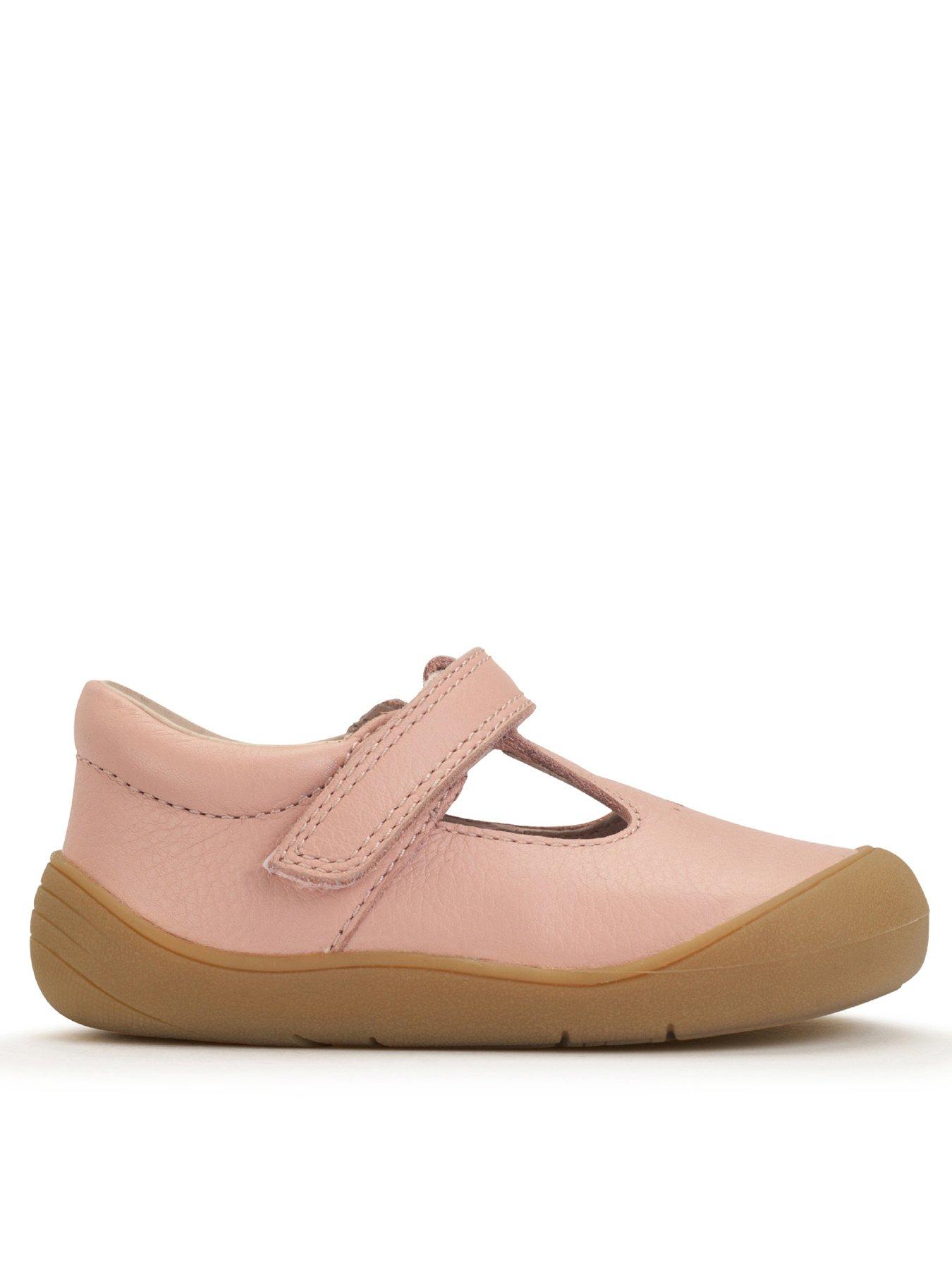Start-rite Charms Leather Shoes - Dusky Pink