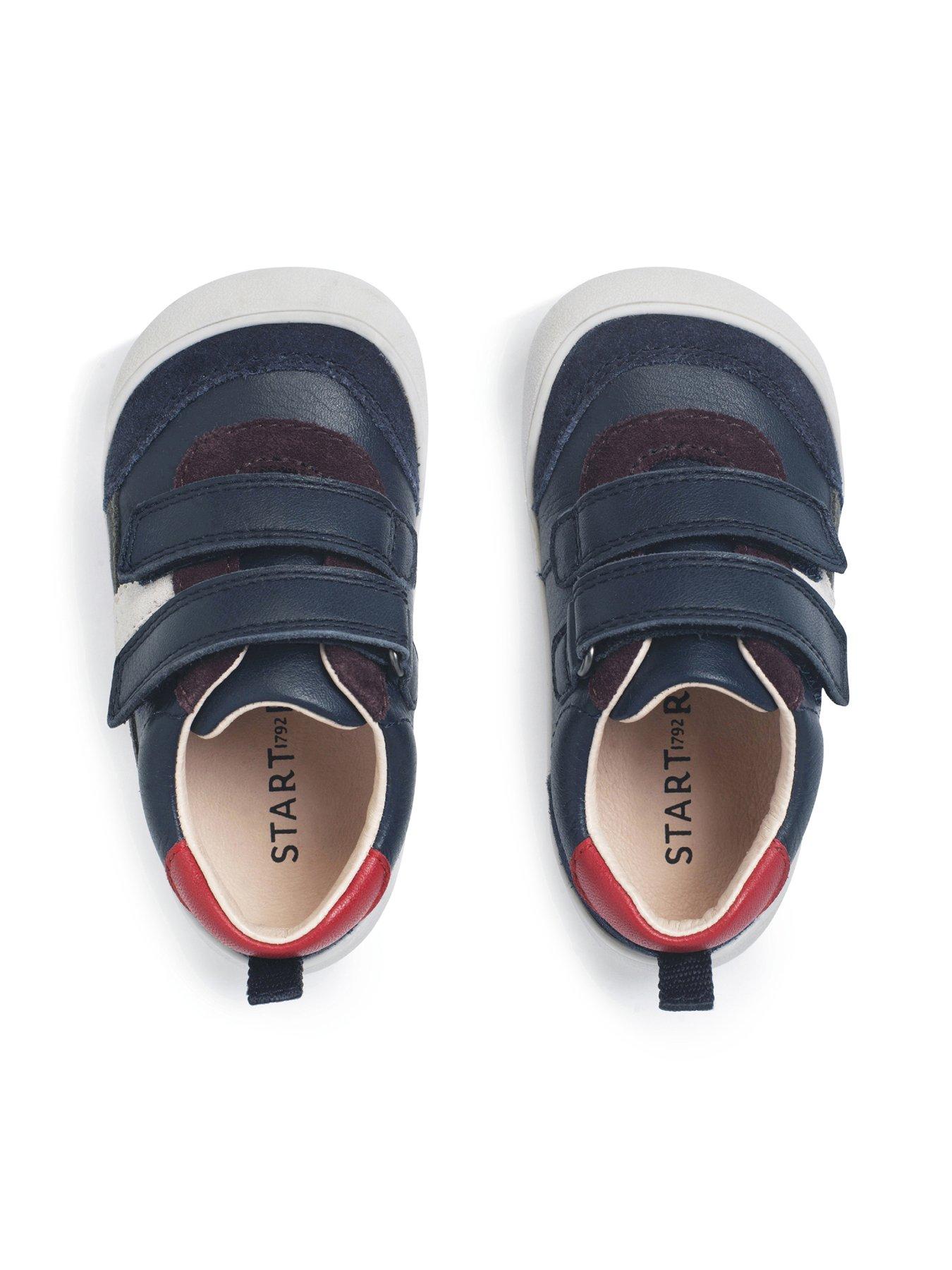 Image 2 of 6 of Start-rite Duel Leather Trainers - Blue
