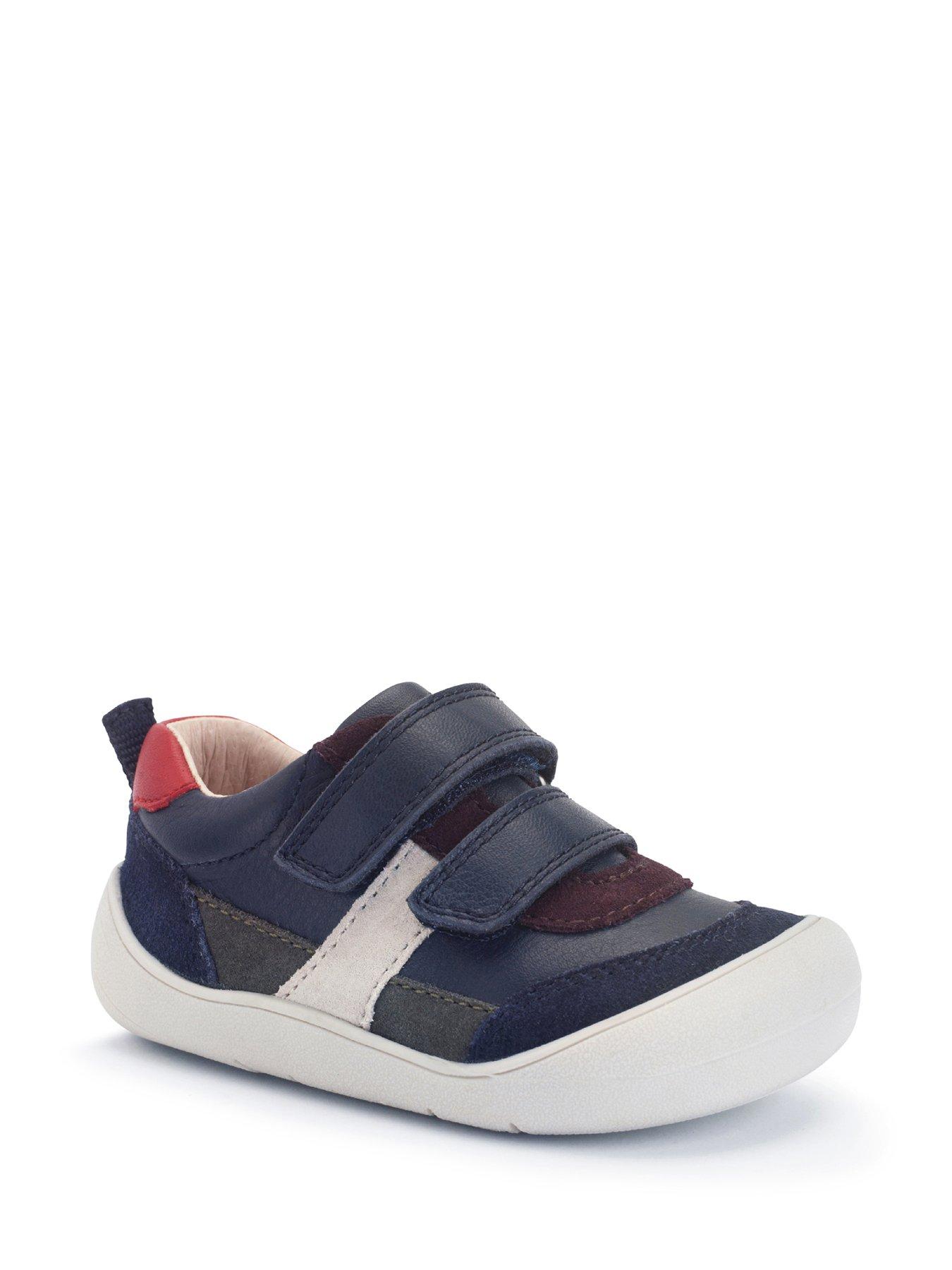 Image 4 of 6 of Start-rite Duel Leather Trainers - Blue
