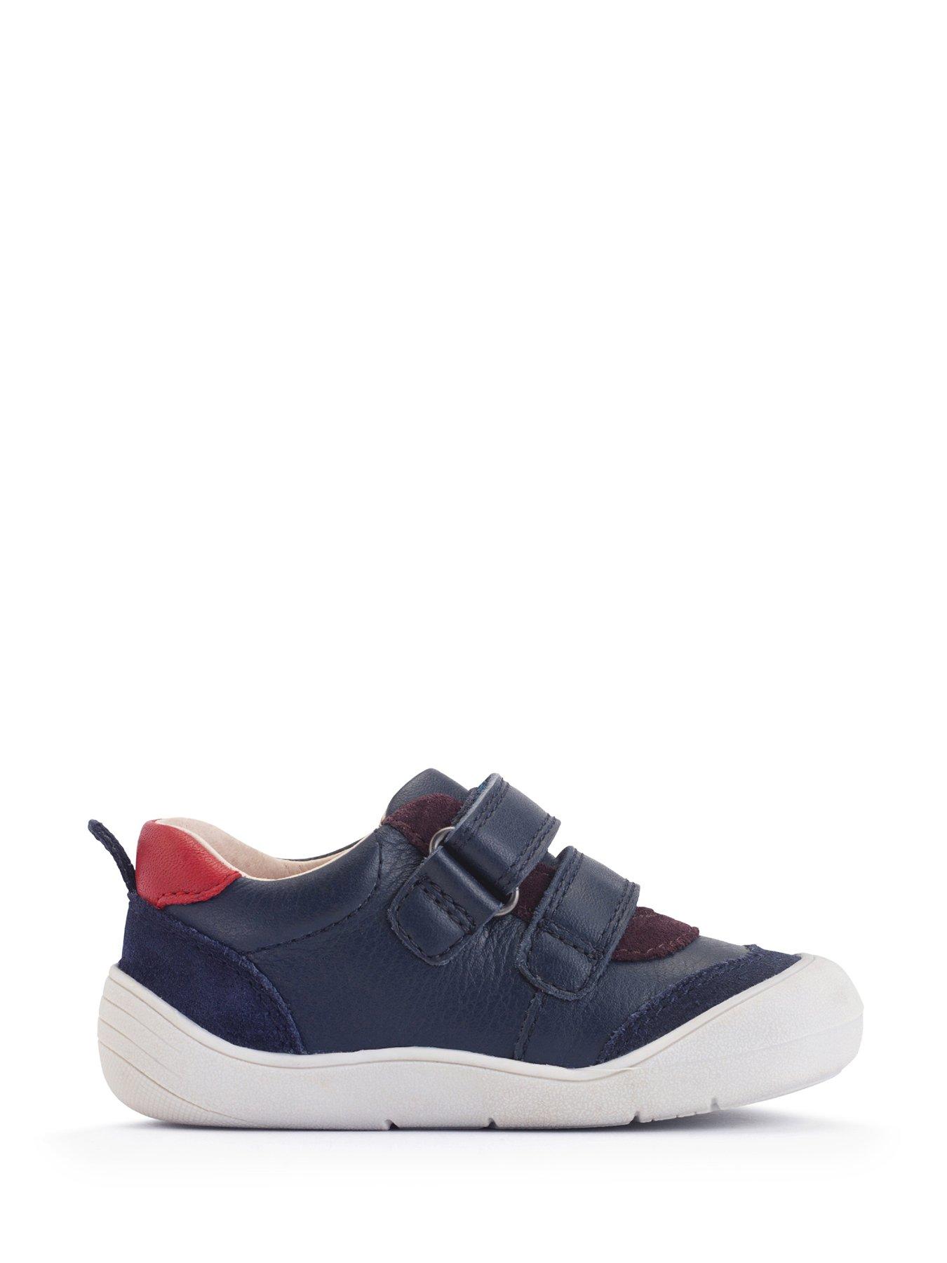 Image 5 of 6 of Start-rite Duel Leather Trainers - Blue