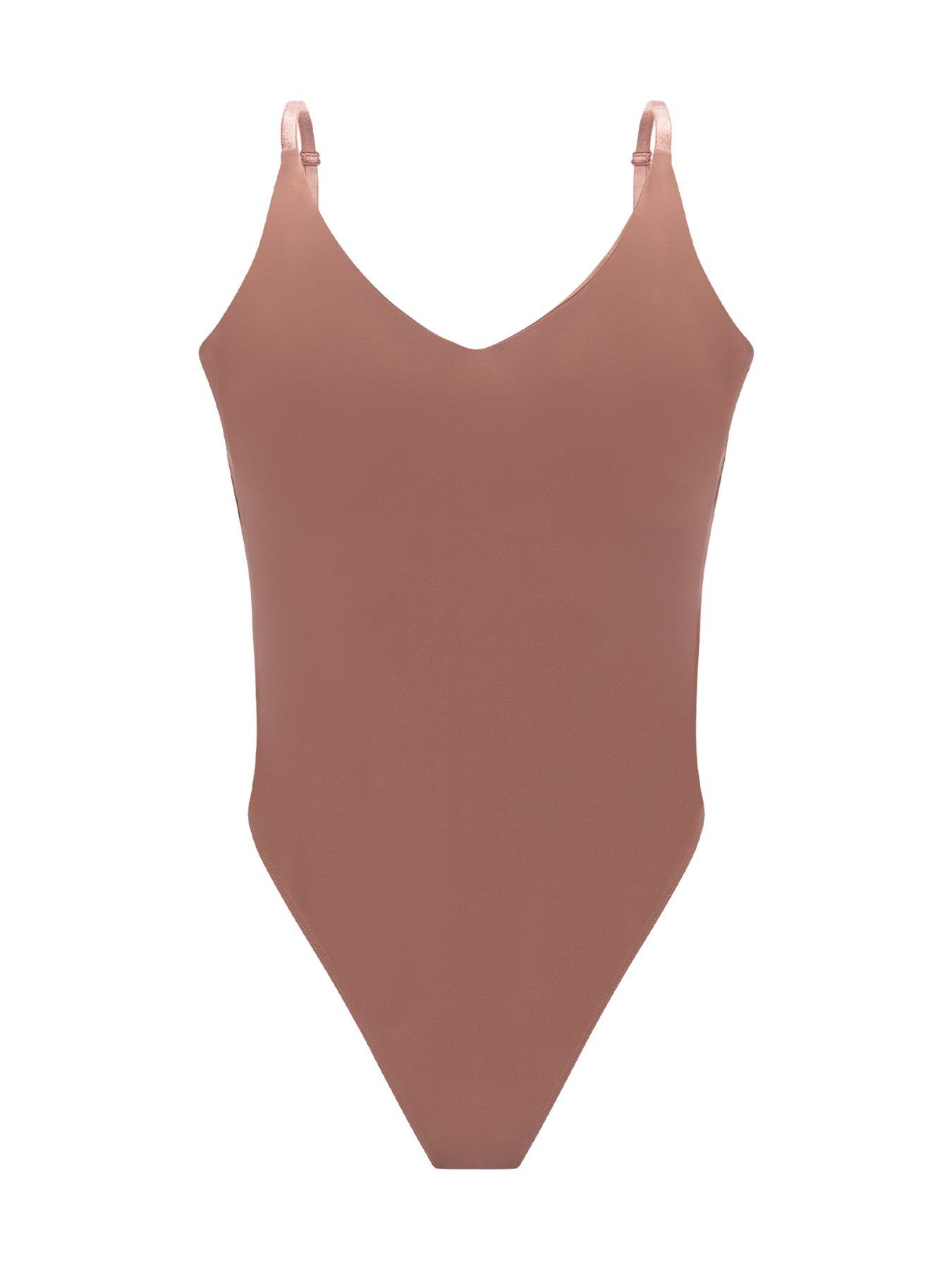 Image 5 of 5 of DORINA Fern Smooth Bodysuit - Brown