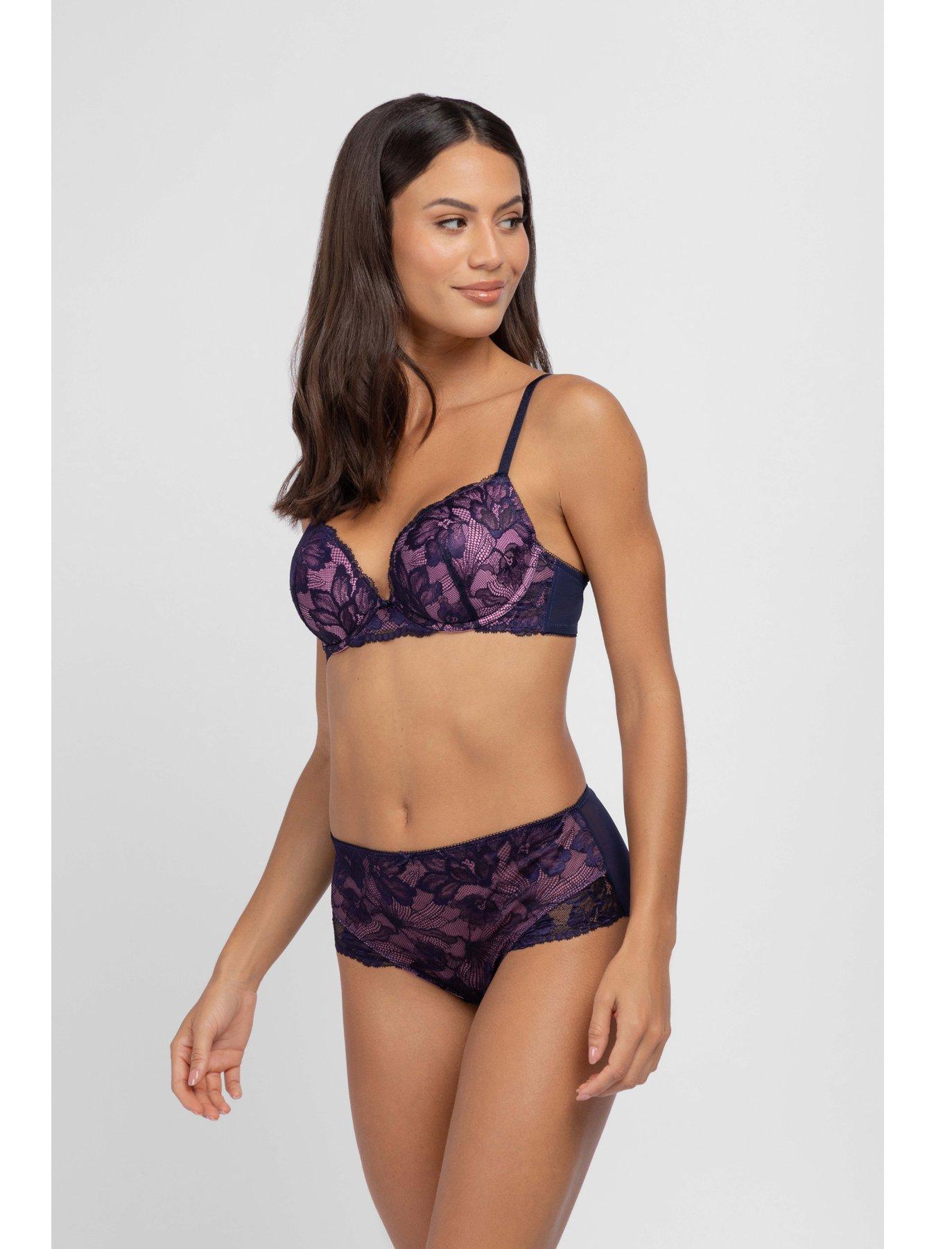 Image 4 of 6 of DORINA Perfect Lace Tshirt Bra - Ink