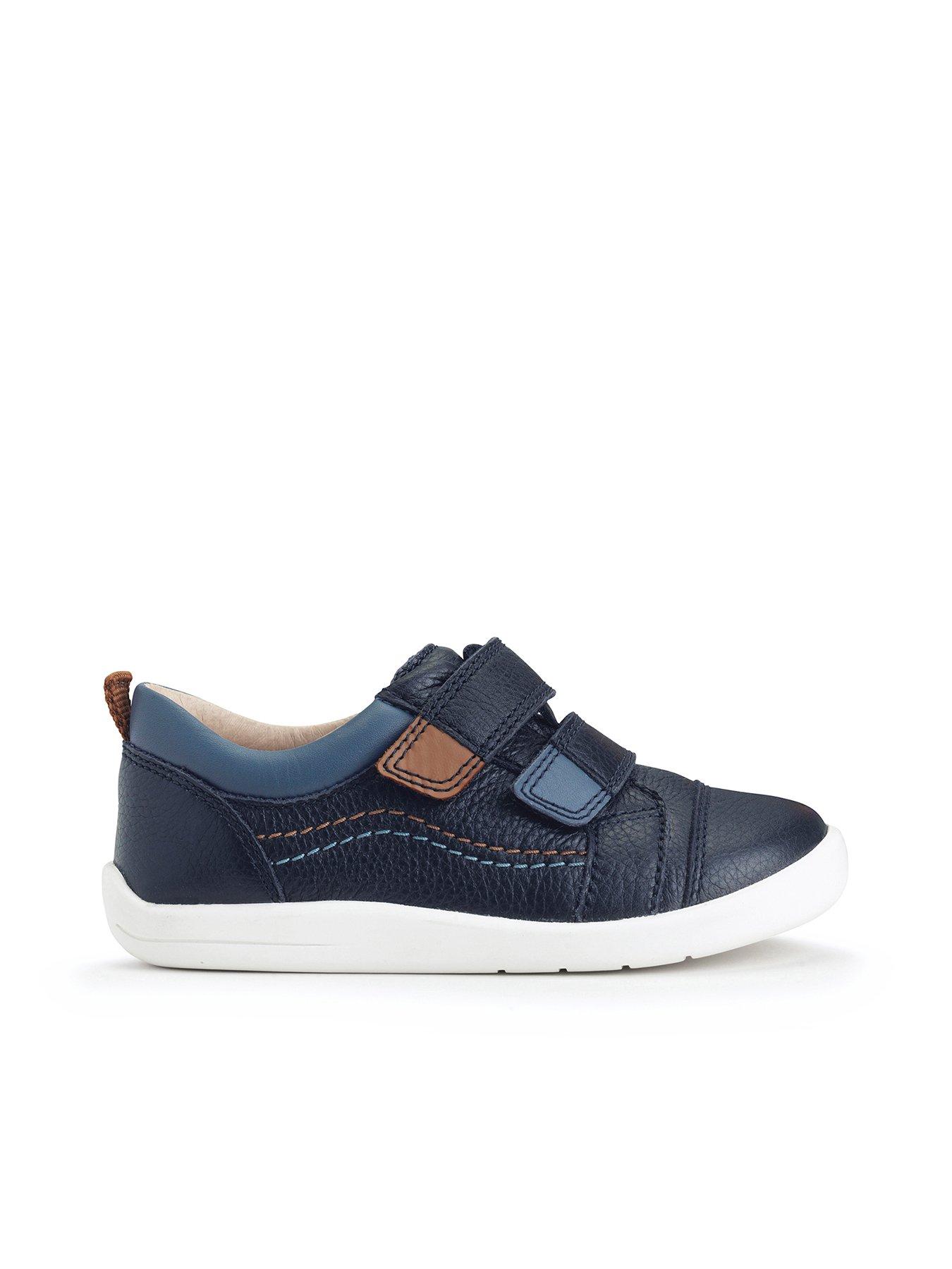 Start-rite Playhouse Trainers - Navy Leather