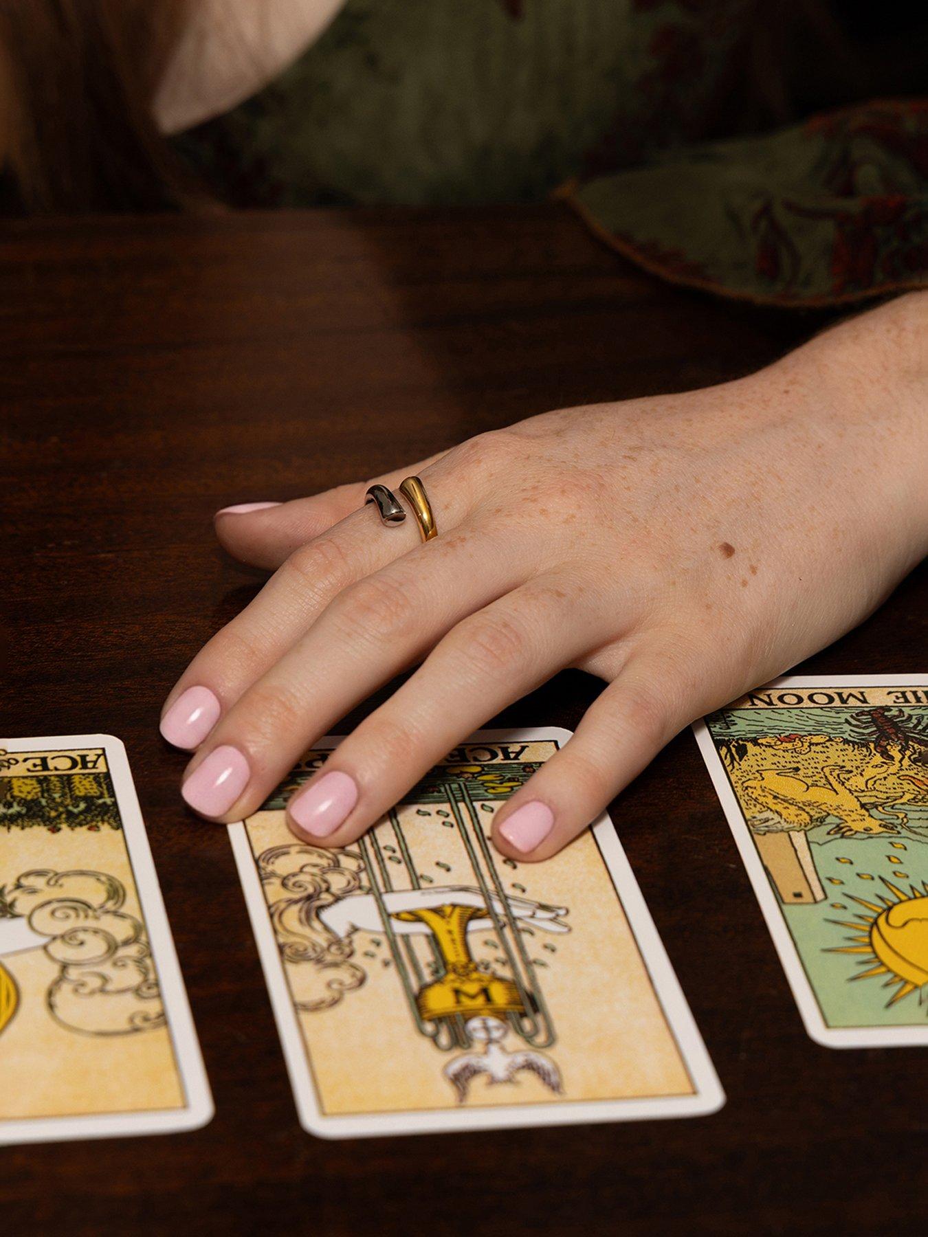 Image 2 of 6 of The Love Collection Gold Plated Stainless Steel Bi-Colour Ring