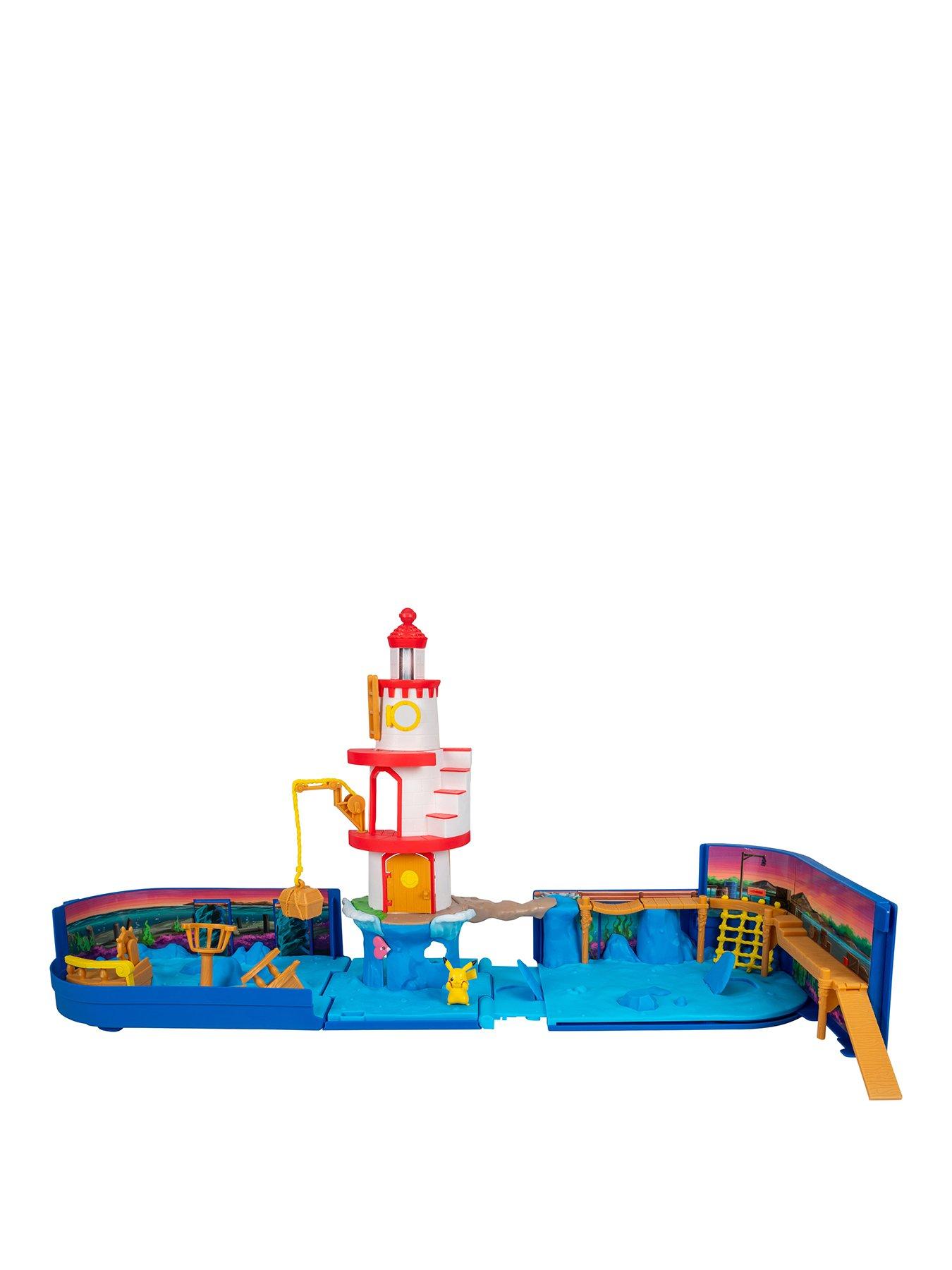 Pokemon PKW - Carry Case Lighthouse Exploration Playset (Pokemon Playset)
