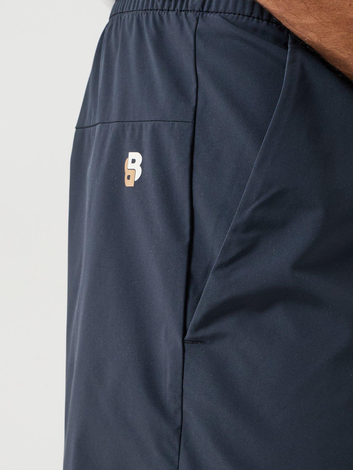 Image 5 of 6 of BOSS Mens Sh_toc Game 8 Inch Shorts - Navy