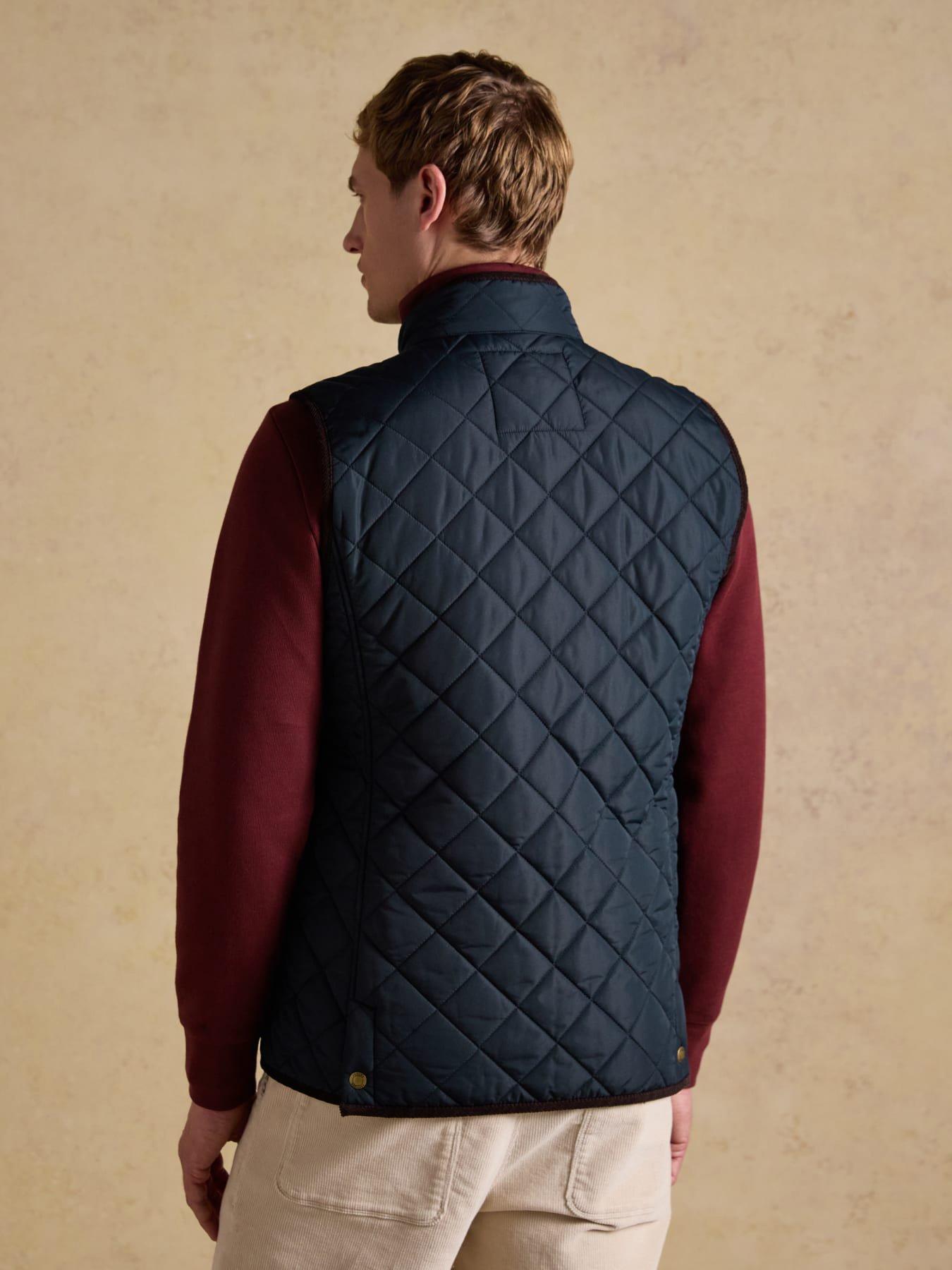 Image 2 of 7 of Joules Joules Maynard Quilted Gilet- Navy