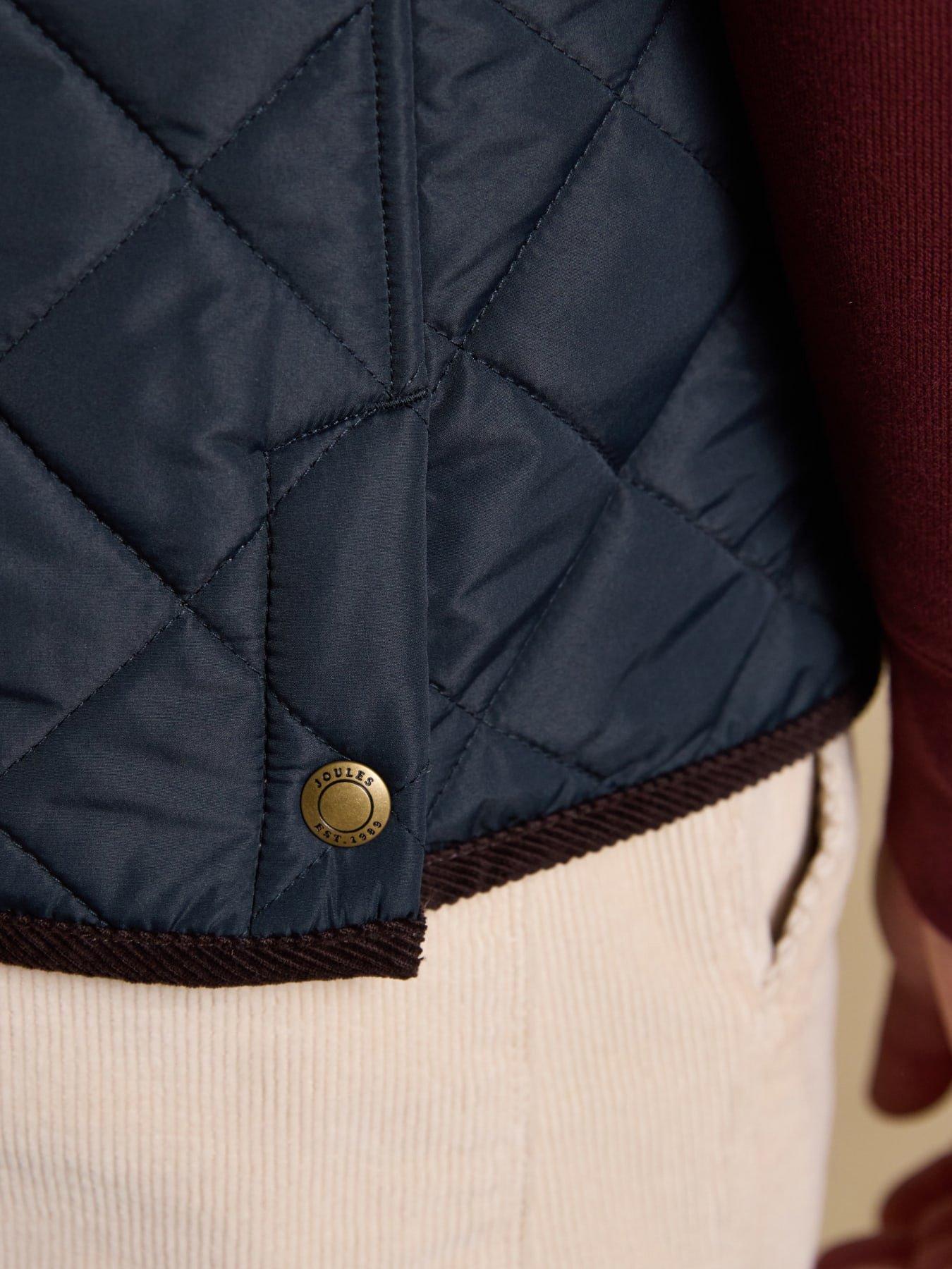 Image 4 of 7 of Joules Joules Maynard Quilted Gilet- Navy